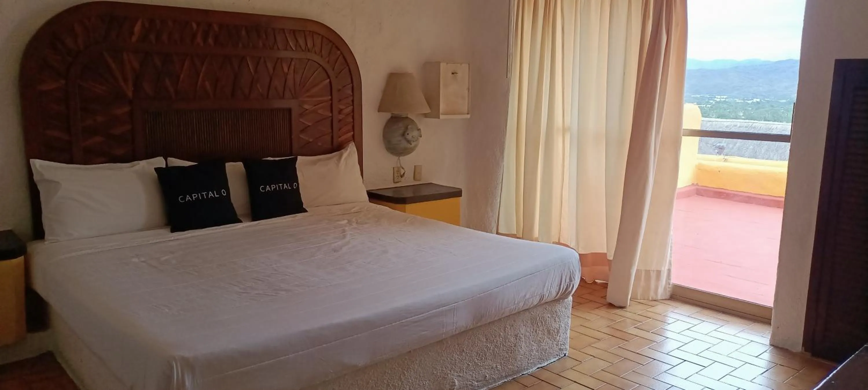 Bed in hotel plaza tucanes