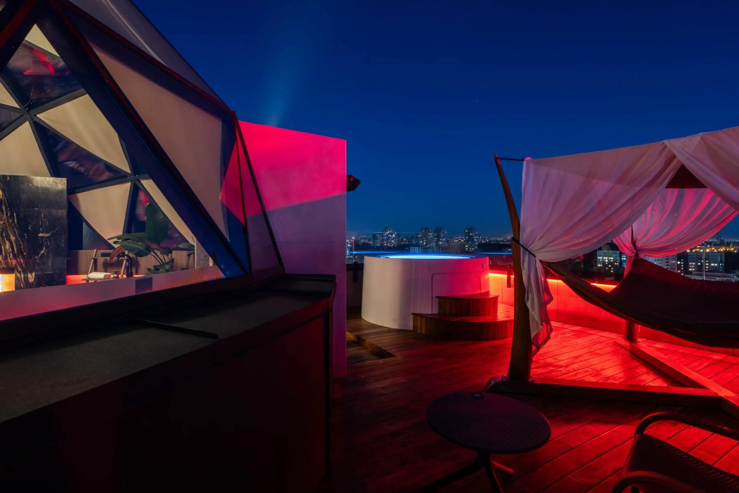 Night in BE THE ONE Hotel