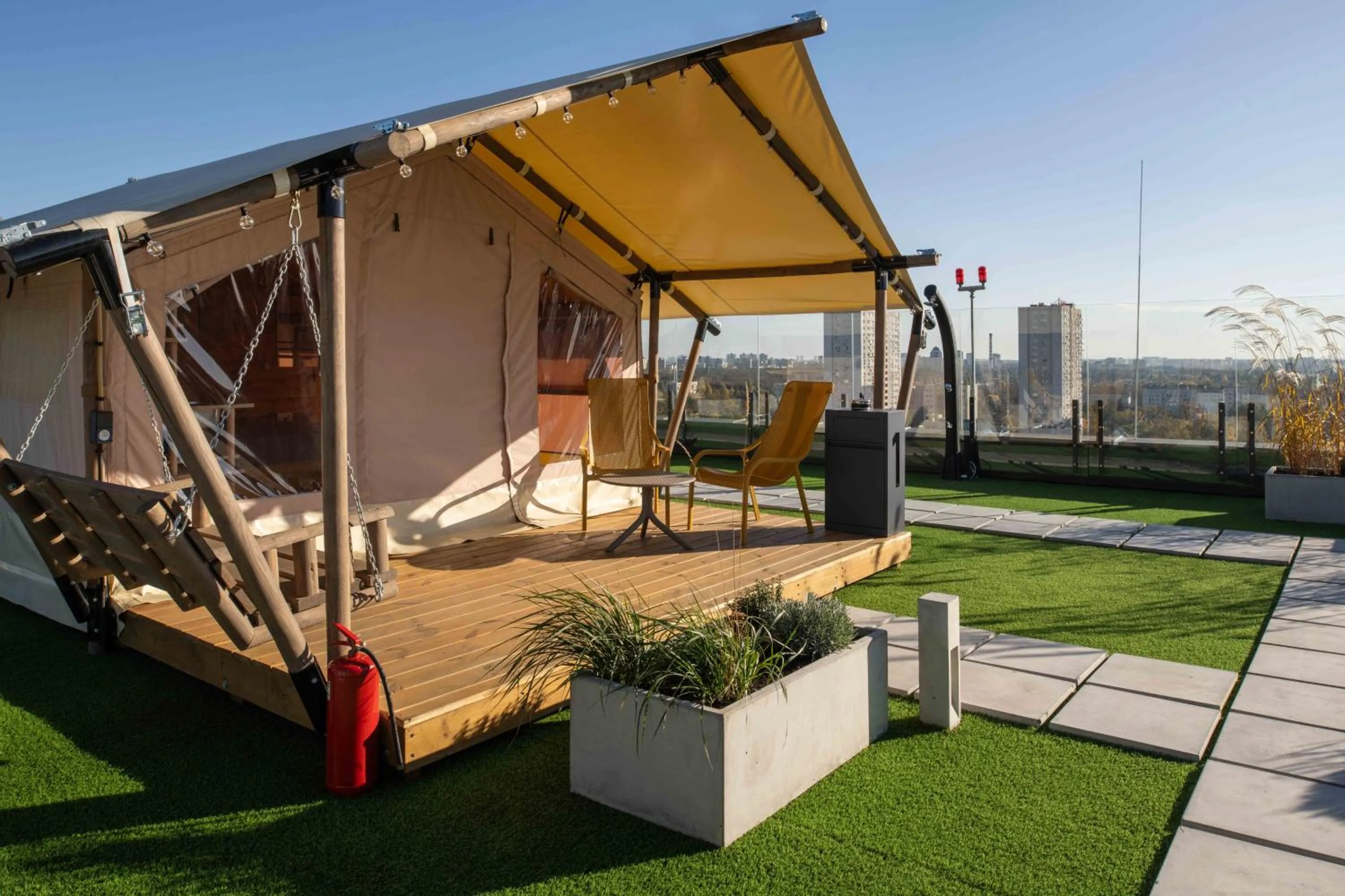 Balcony/Terrace in BE THE ONE Hotel