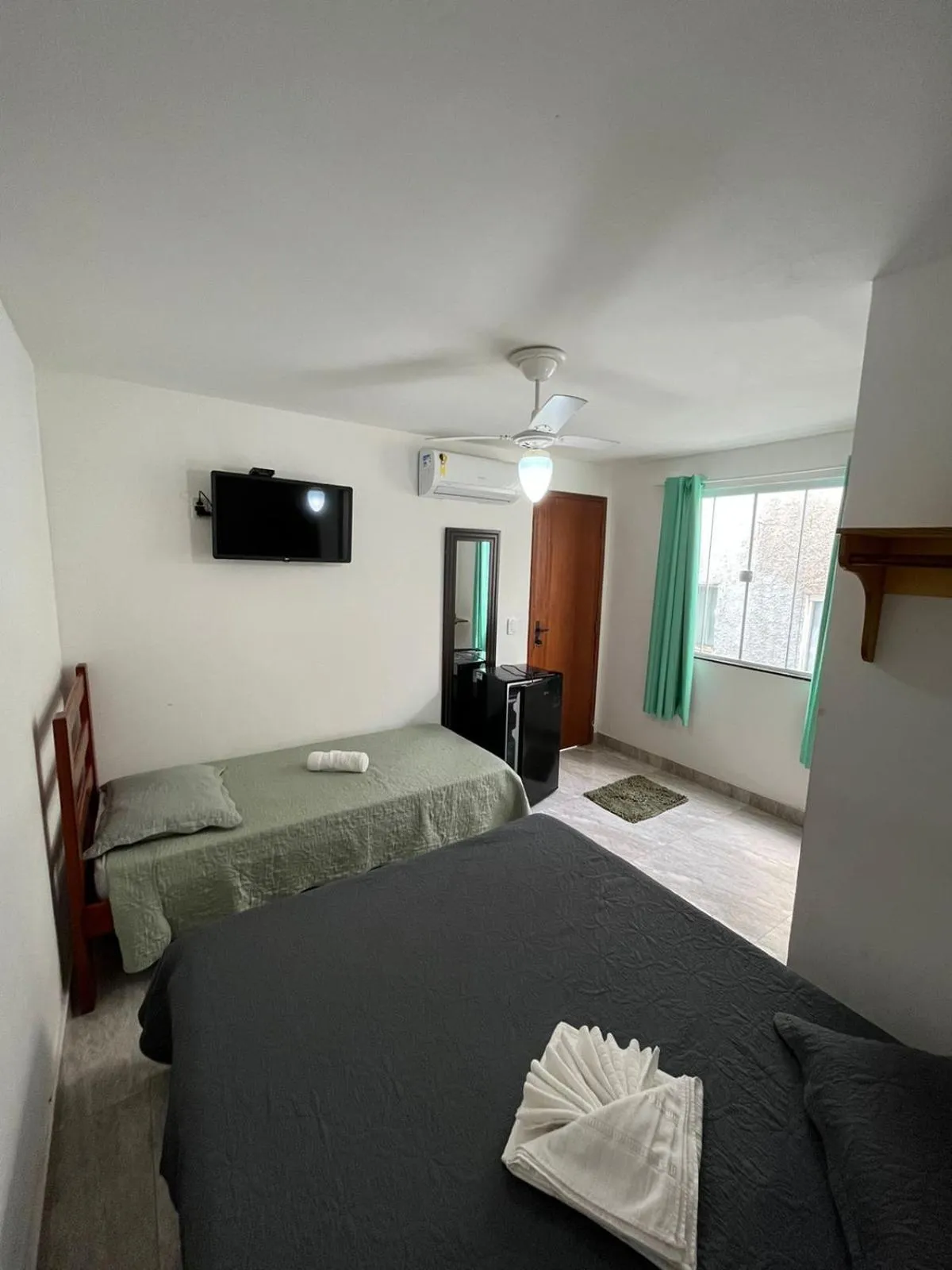 Patio, Bed in Pousada Luz da Lua