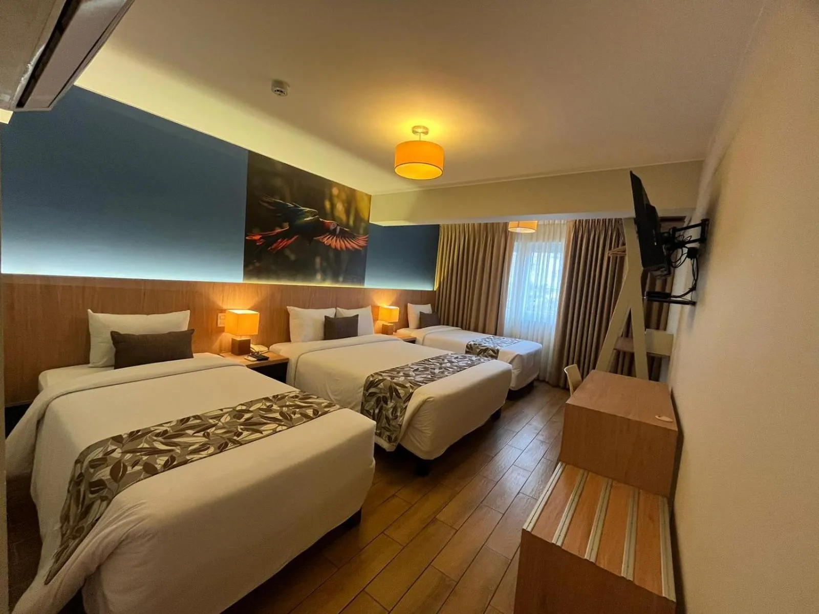 Bed in Hotel El Tambo 2