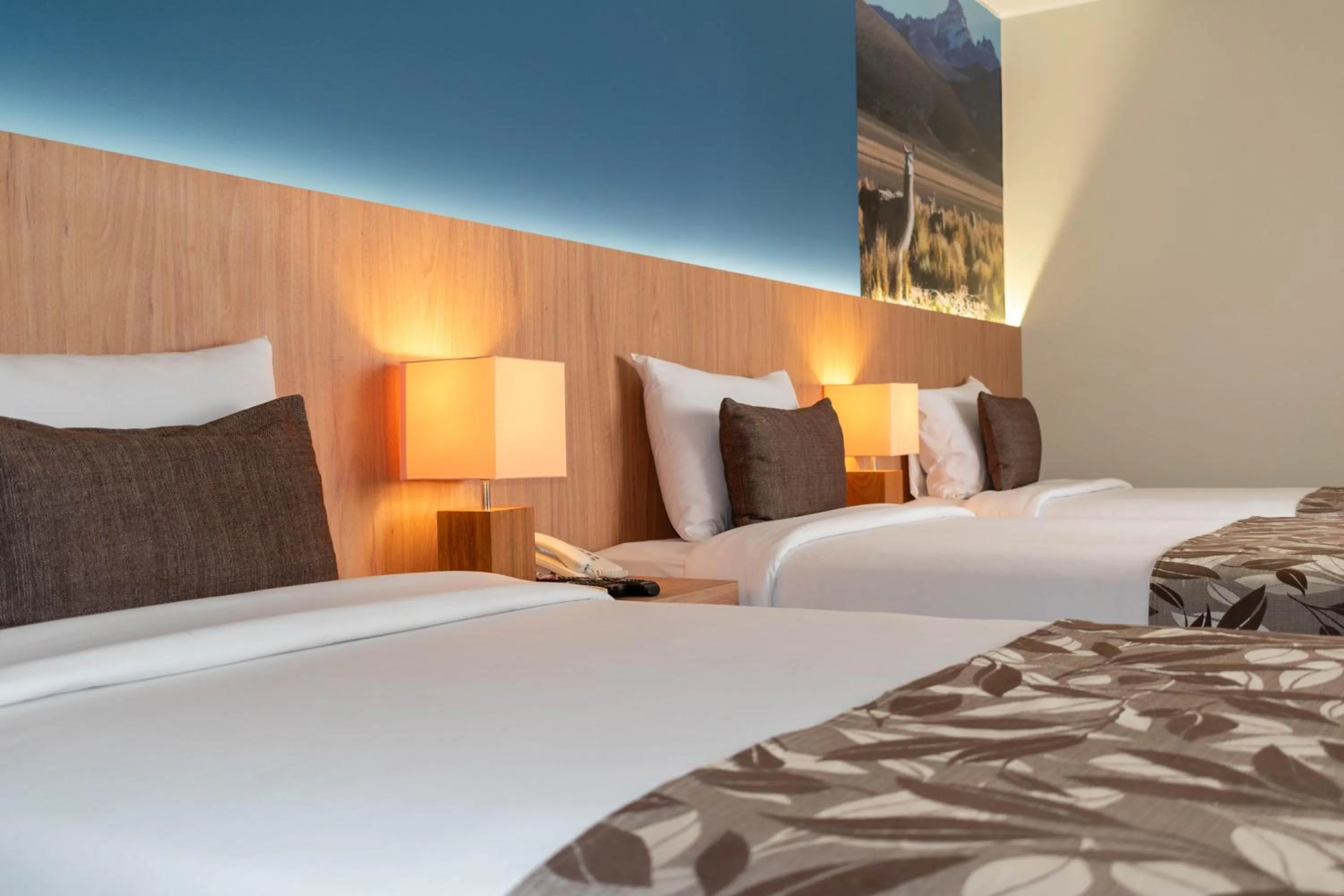 Bed in Hotel El Tambo 2