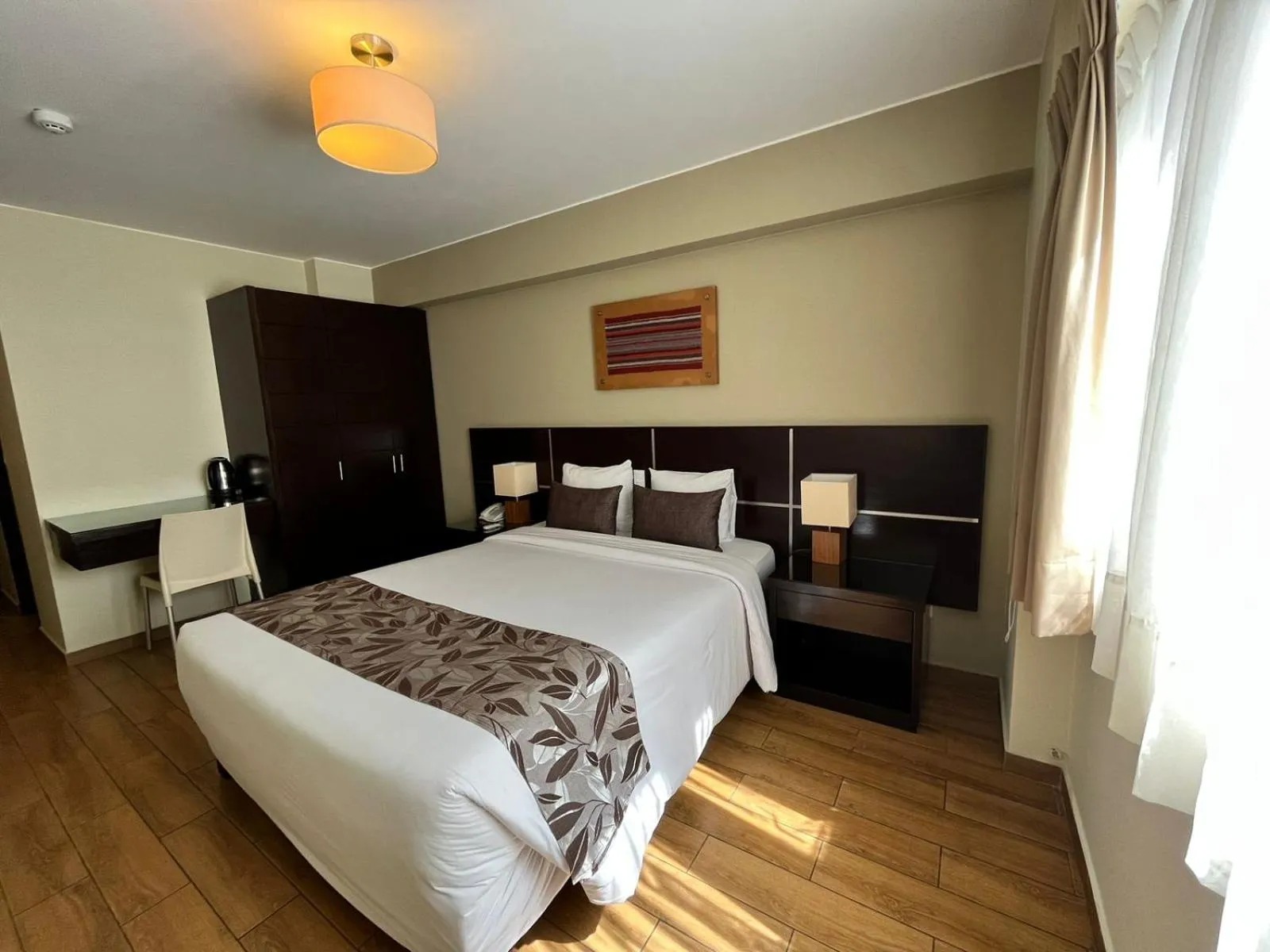 Bed in Hotel El Tambo 2