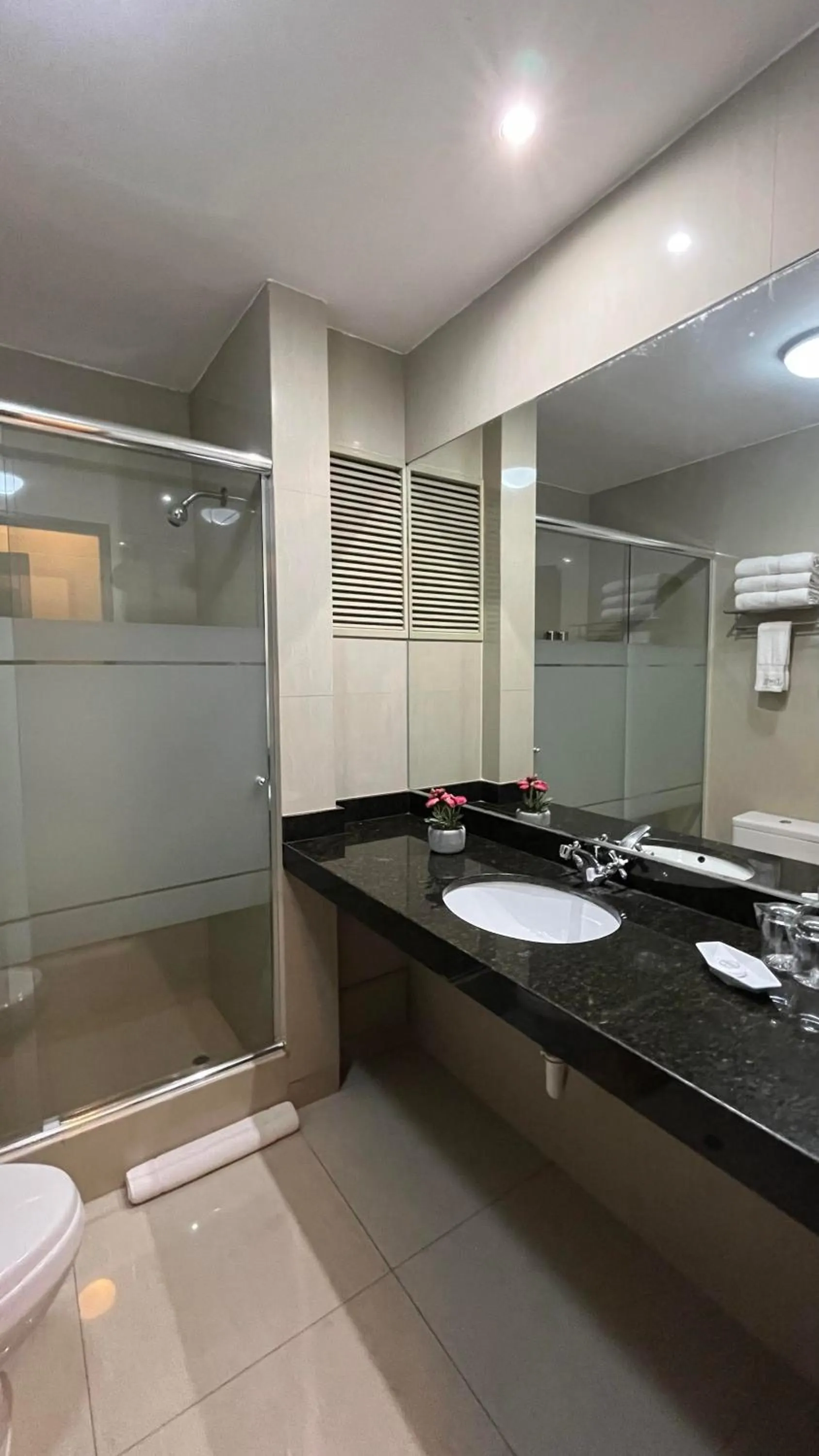 Shower in Hotel El Tambo 2