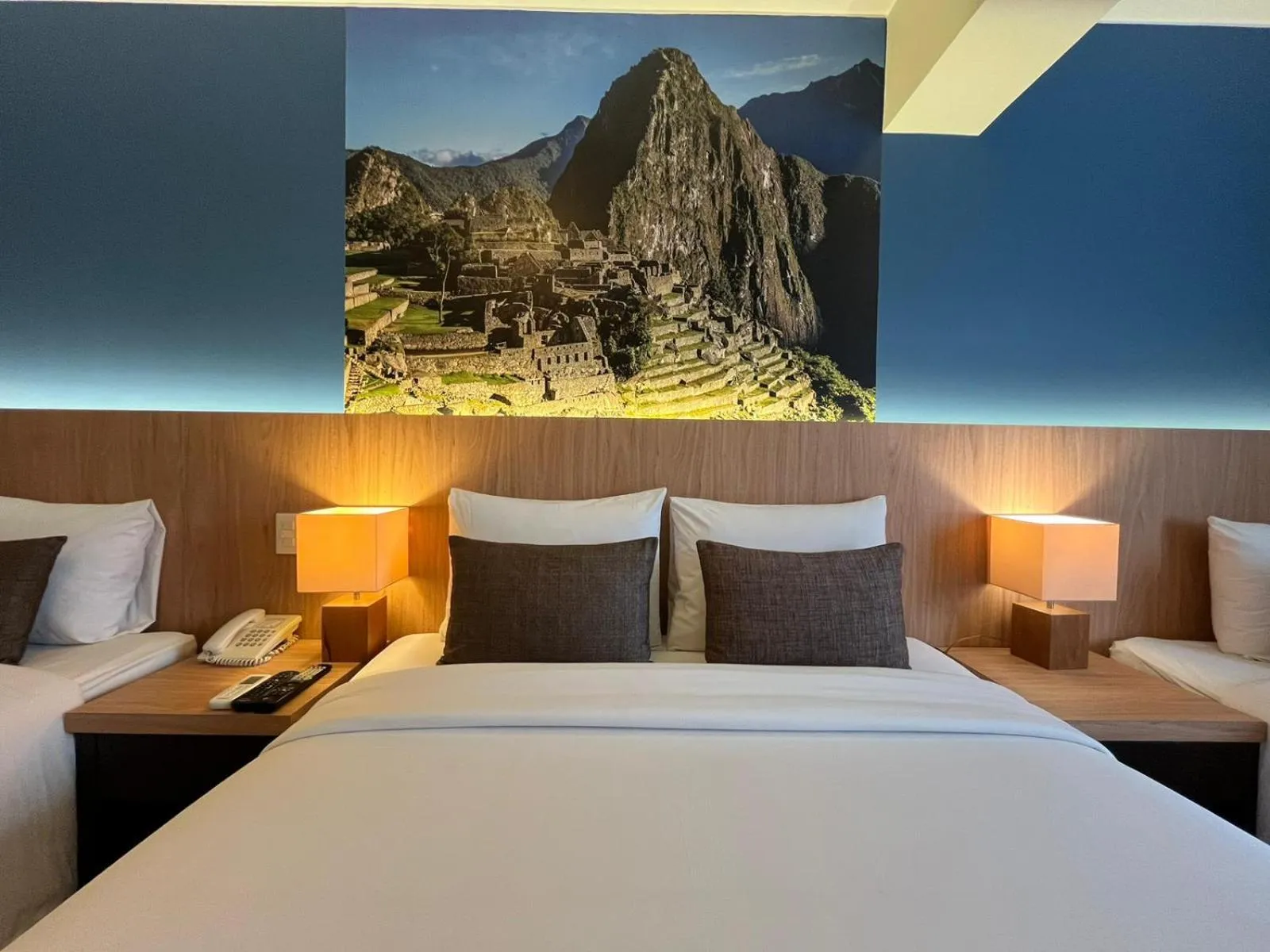 Bed in Hotel El Tambo 2