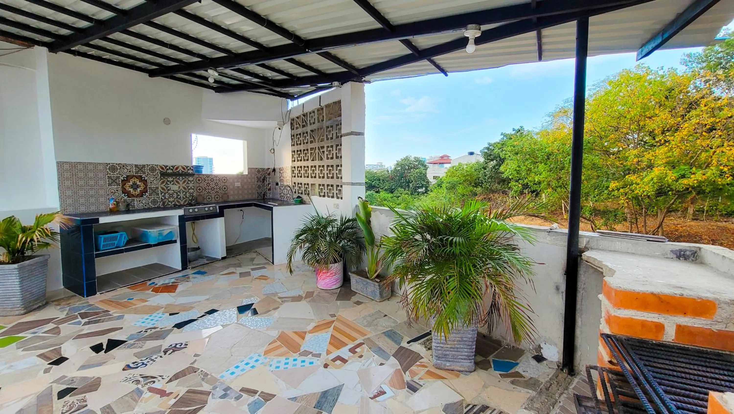 Balcony/Terrace in Casa Hotel Isabella