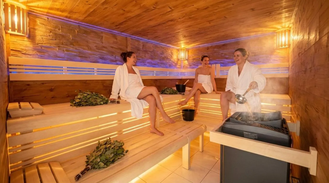 Sauna in Beatenberg Resort & Spa in Beatenberg Interlaken
