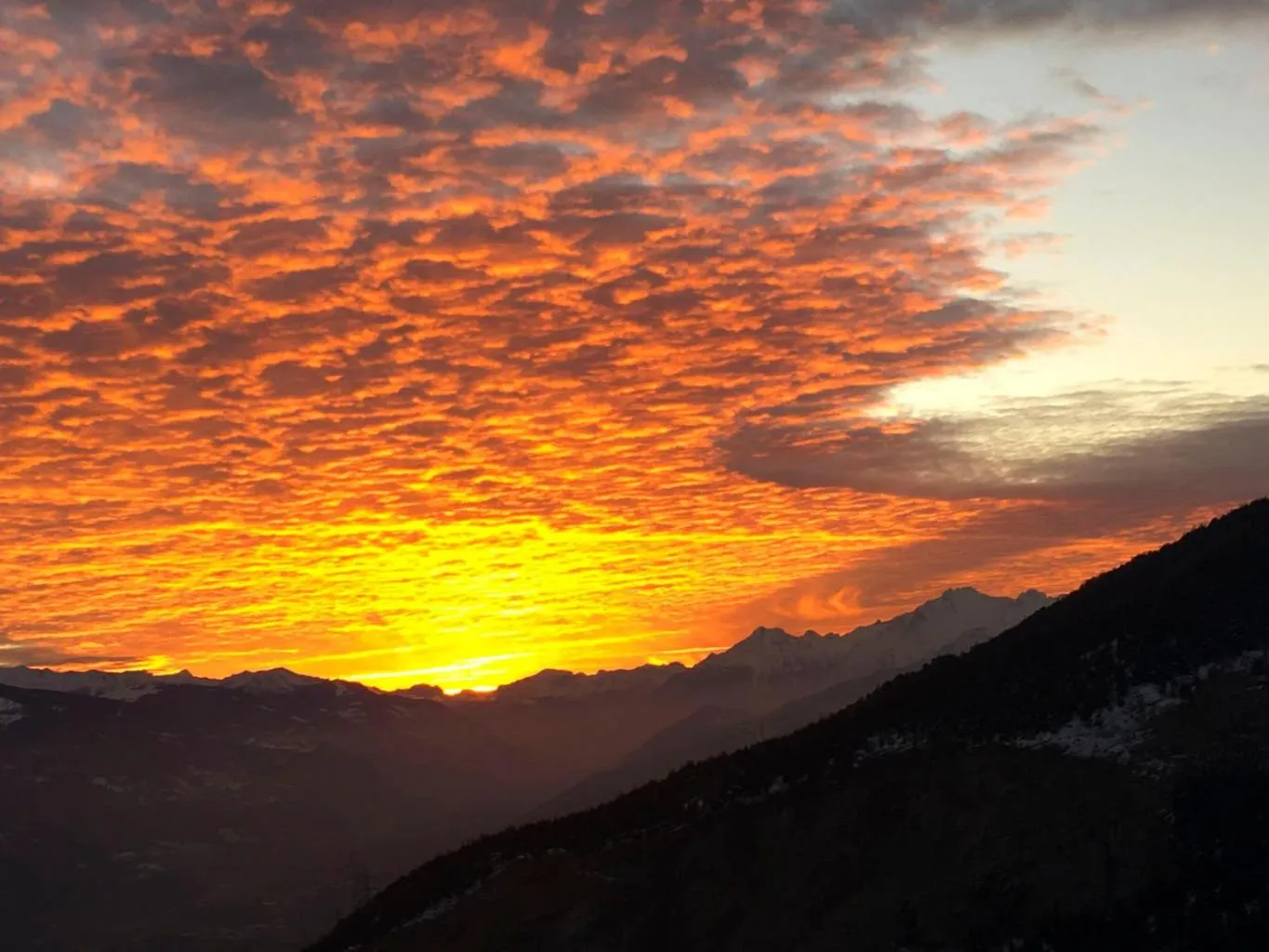 Natural landscape in Haus Rhodania