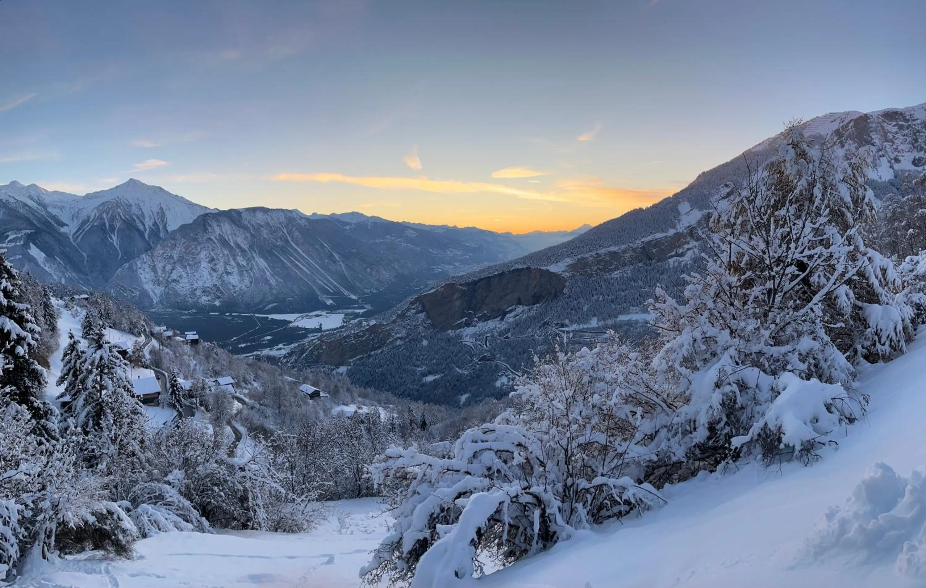 Natural landscape in Haus Rhodania