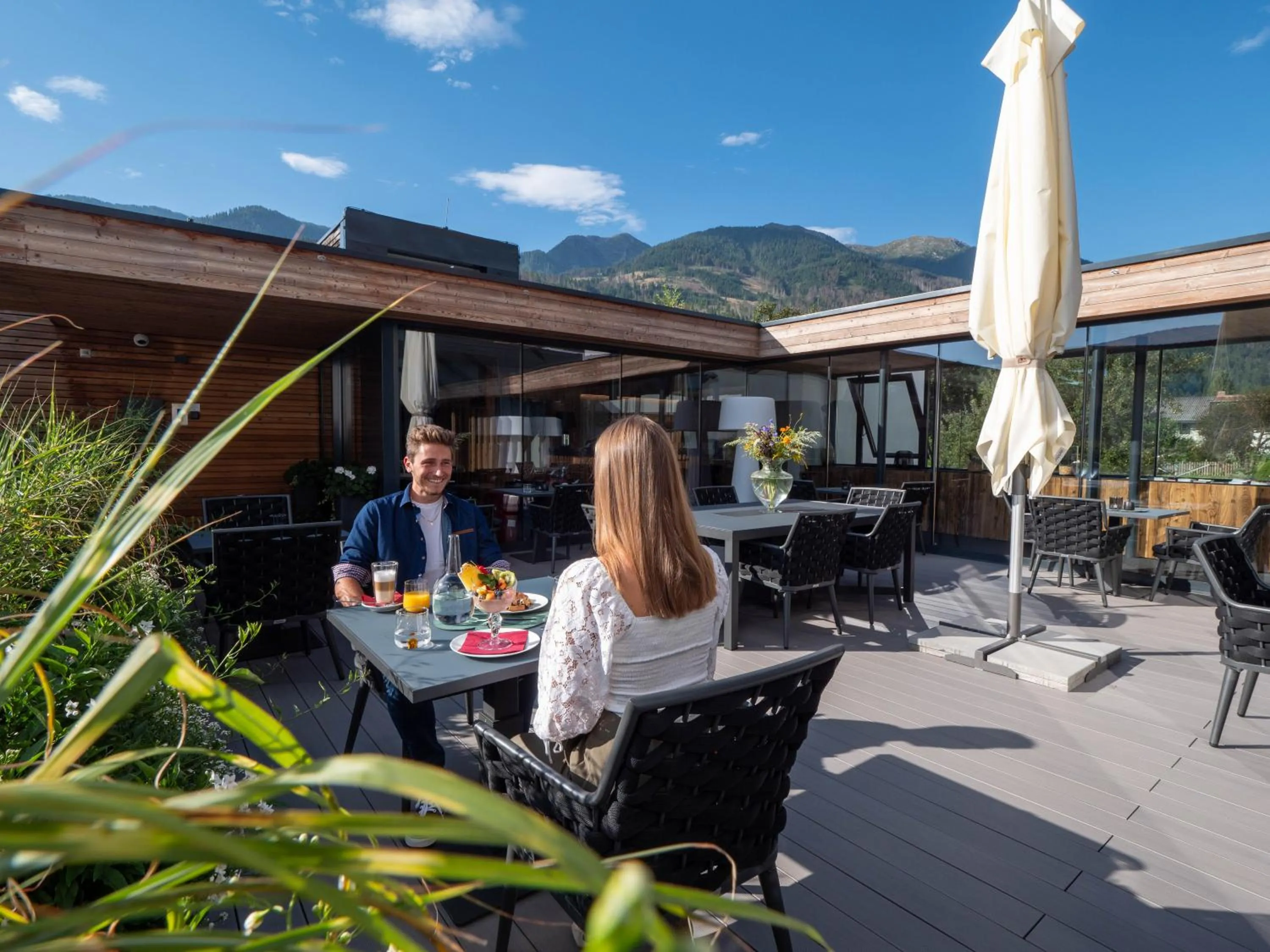 Balcony/Terrace in Belmonte Tirol - Boutique Hotel