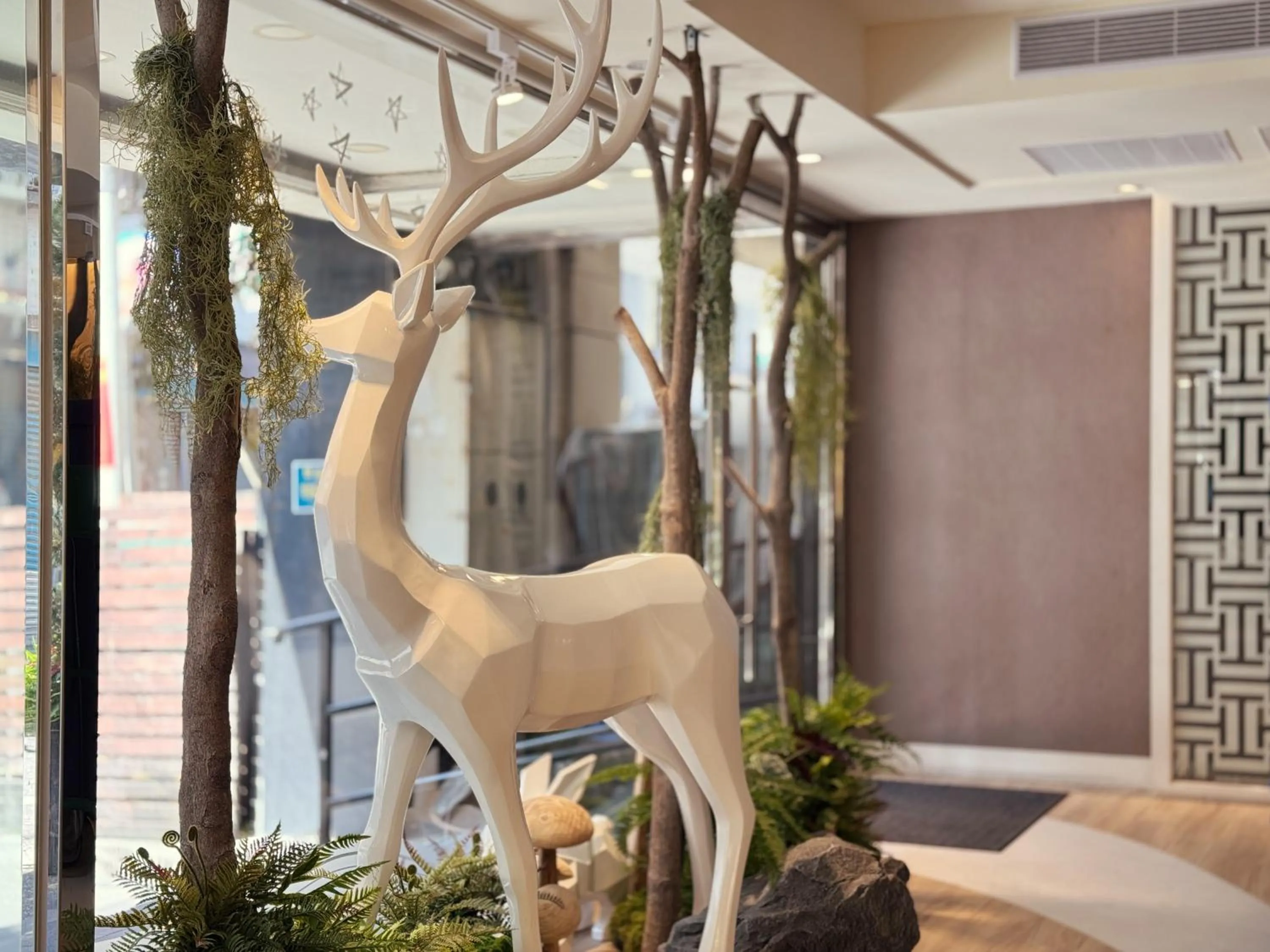 Lobby or reception, Bed in Finders Hotel Hualien Wen Hua