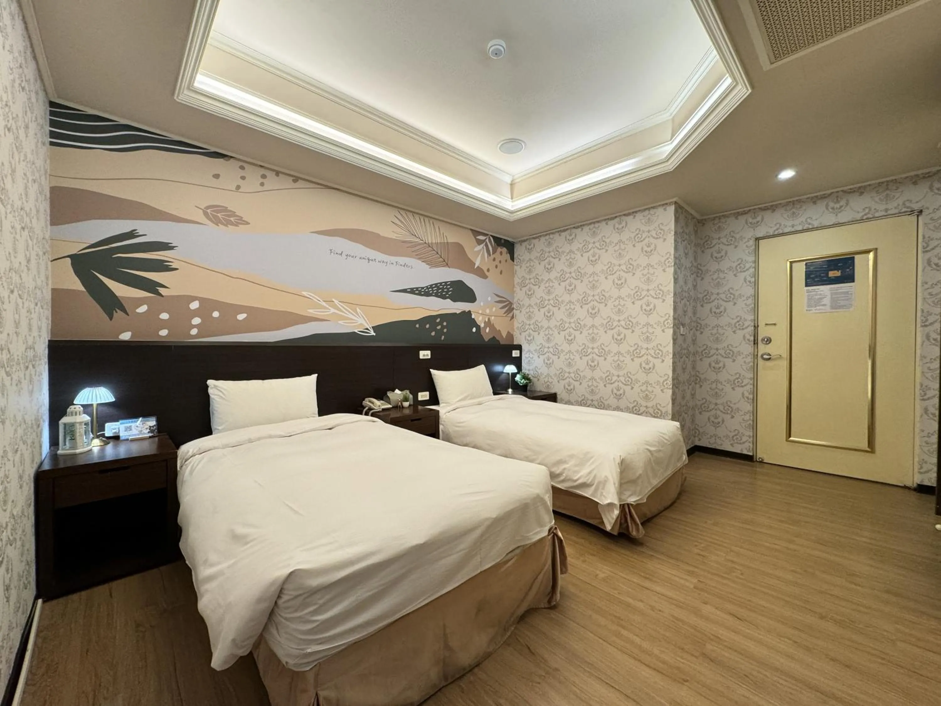 Photo of the whole room, Bed in Finders Hotel Hualien Station