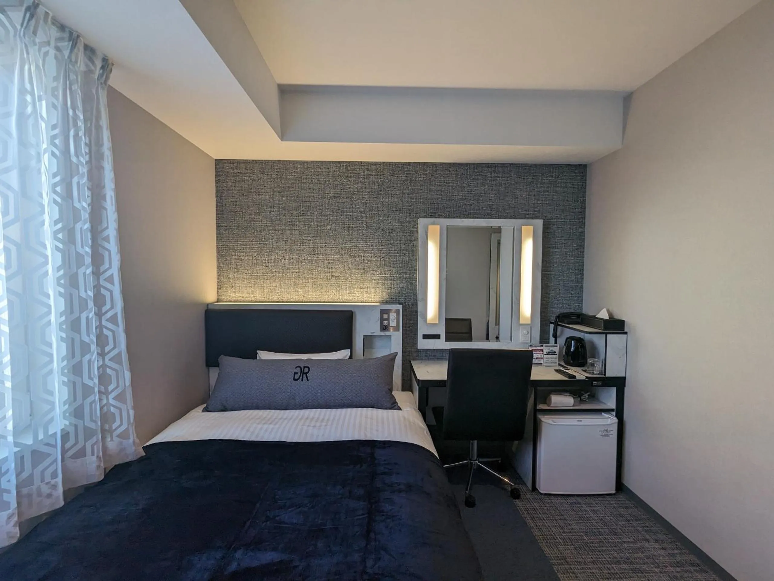 Photo of the whole room, Bed in Green Rich Hotel Tokuyama Ekimae