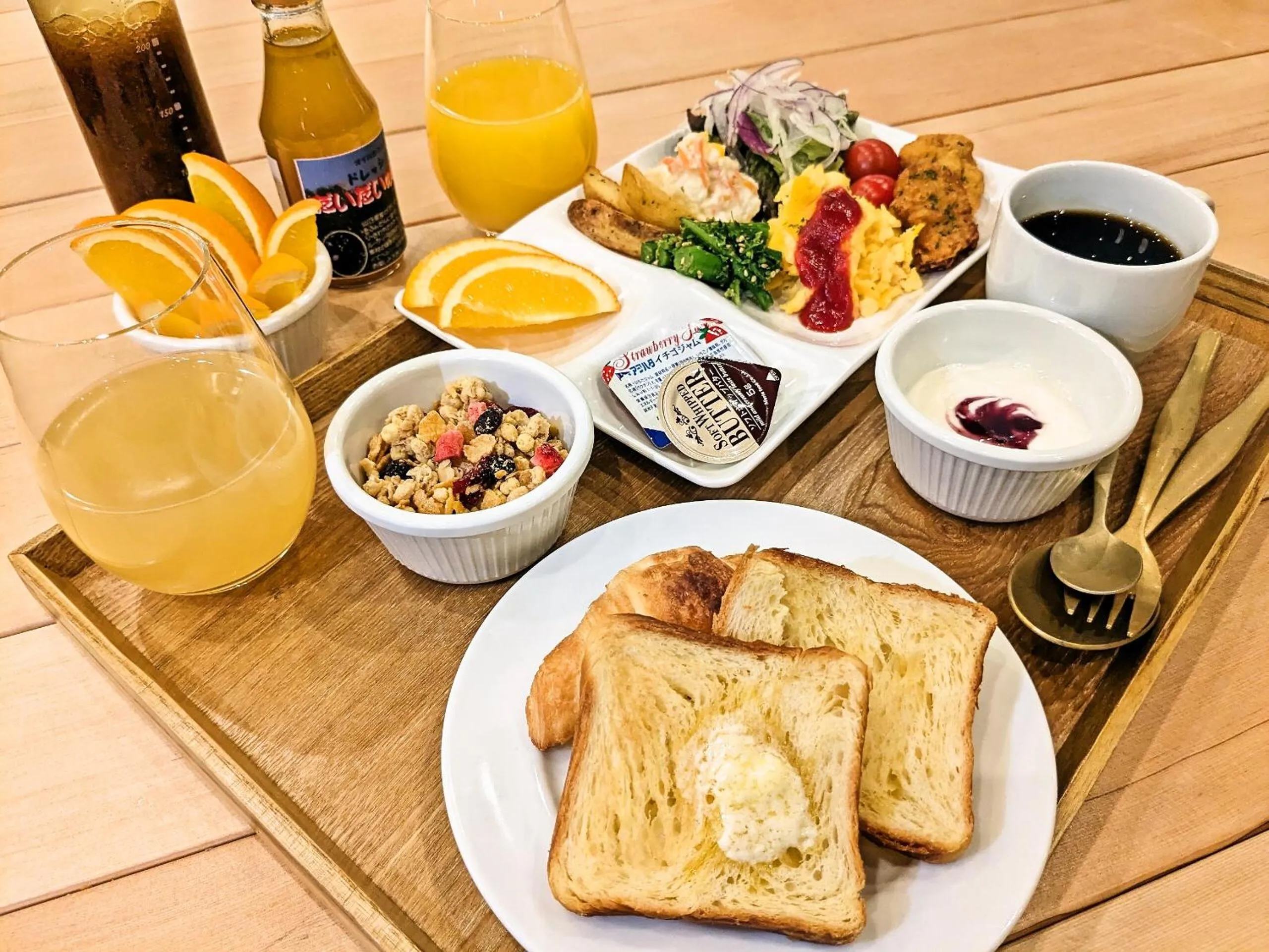 Breakfast in Green Rich Hotel Tokuyama Ekimae