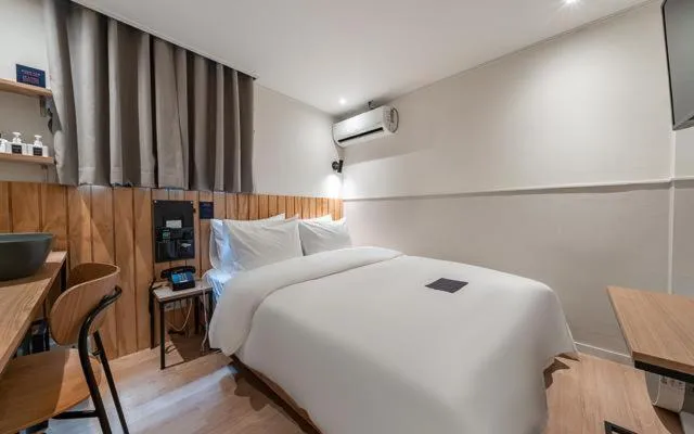 Bed in Just Stay Hotel