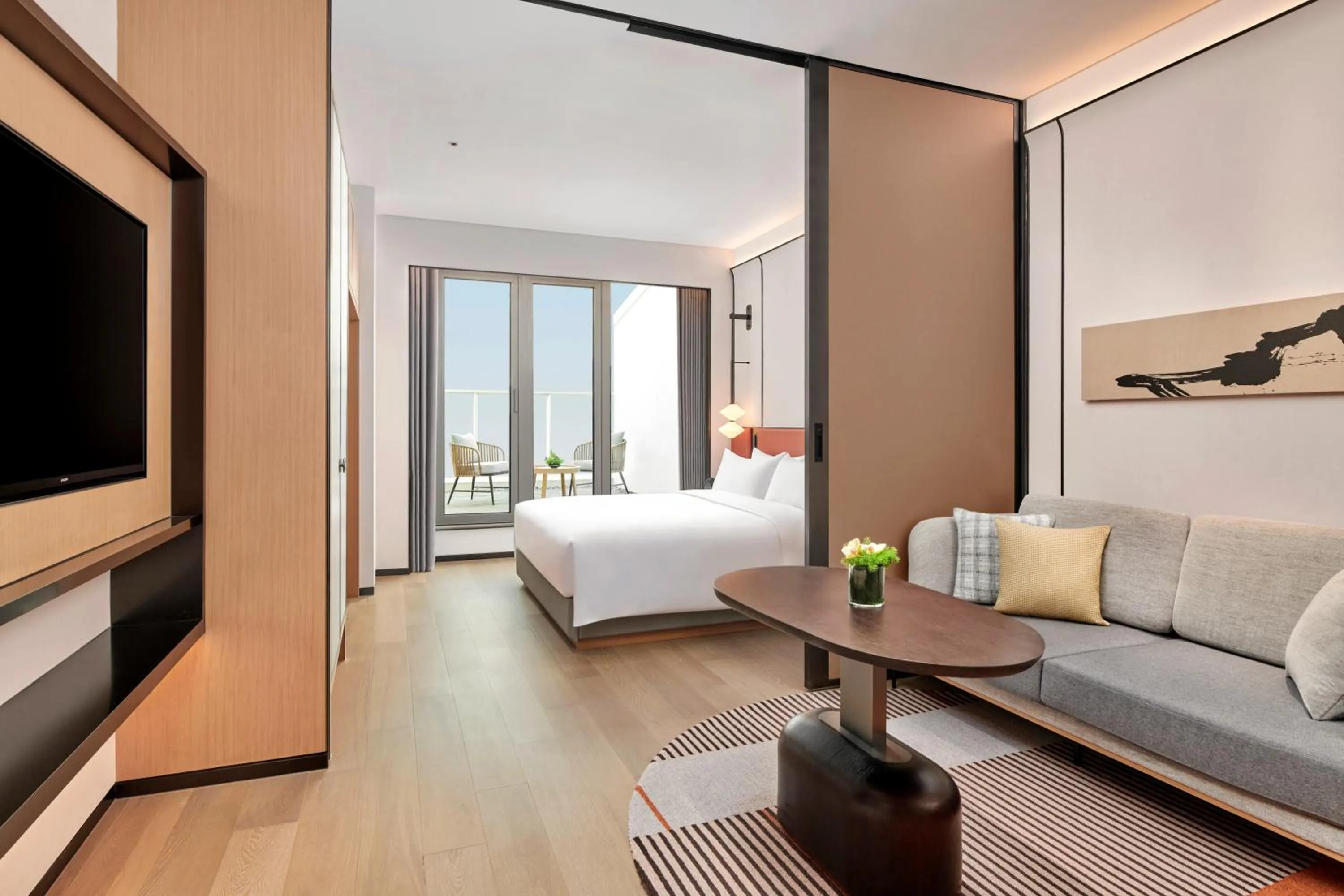 Bed in Artyzen Habitat Suzhou