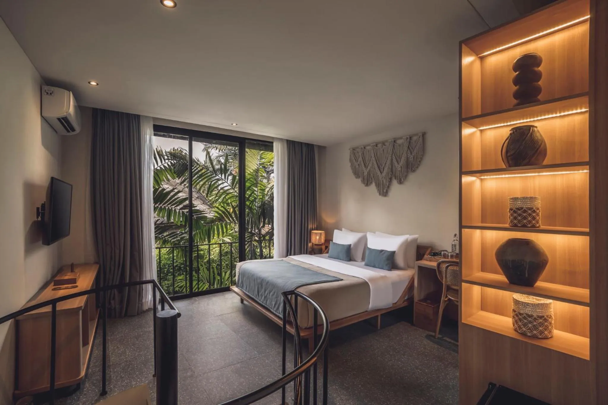 Bedroom, Bed in Canggu Cabana Resort & Spa by Ini Vie Hospitality