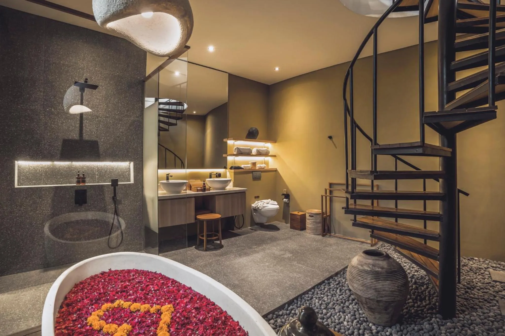 Bathroom in Canggu Cabana Resort & Spa by Ini Vie Hospitality