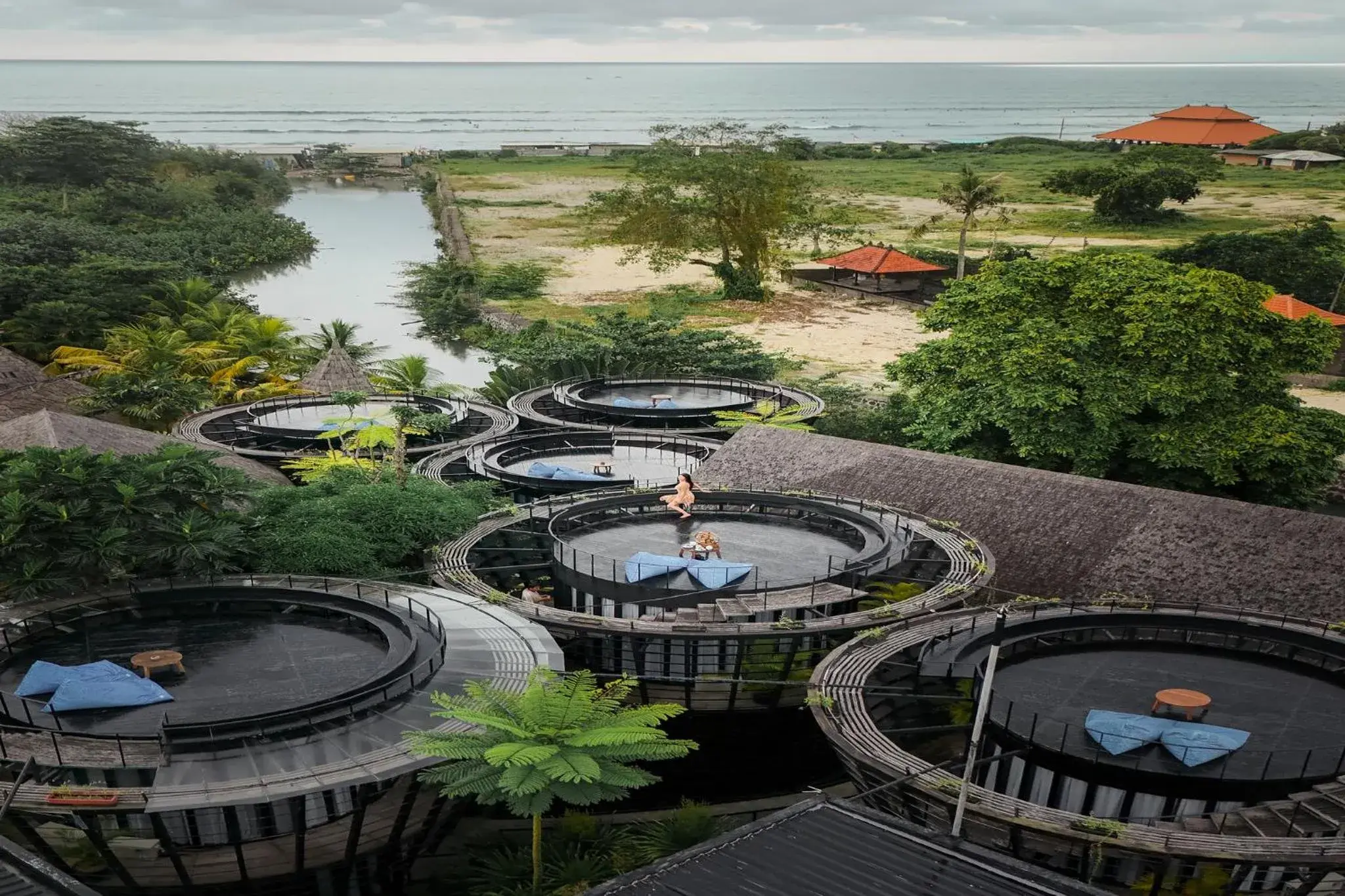 View (from property/room) in Canggu Cabana Resort & Spa by Ini Vie Hospitality View (from property/room) in Canggu Cabana Resort & Spa by Ini Vie Hospitality