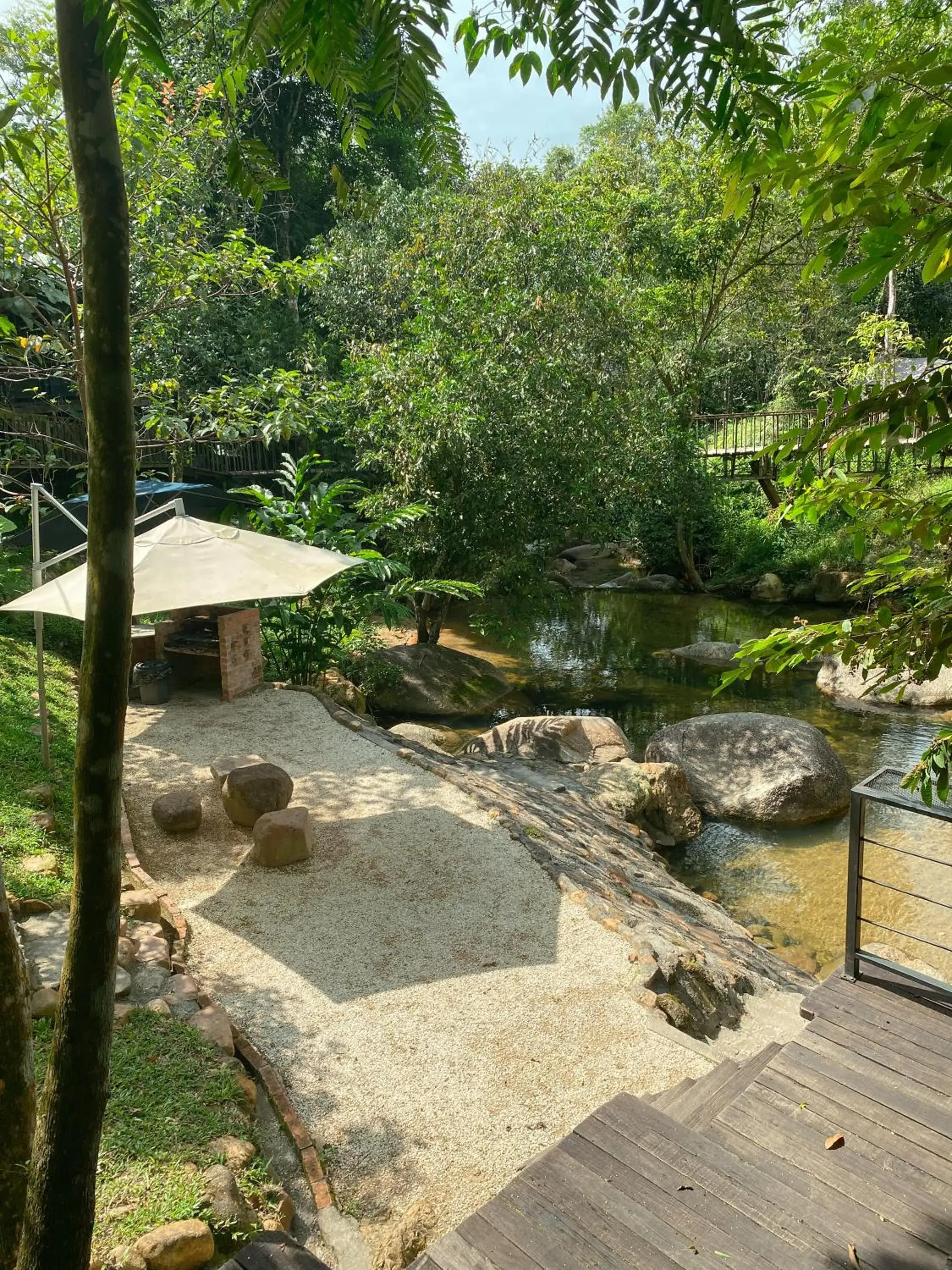 River view in Tingkat Valley River view in Tingkat Valley
