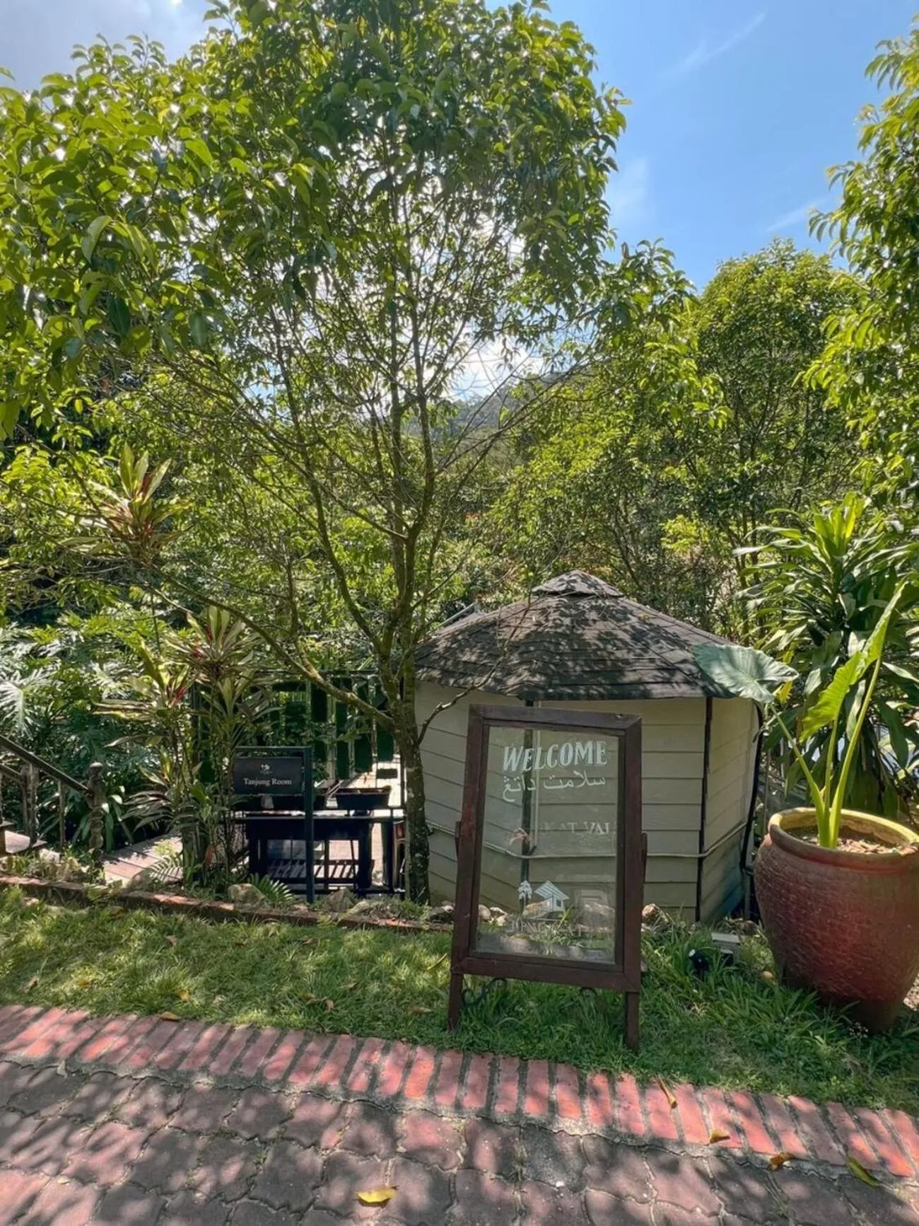 Garden view in Tingkat Valley