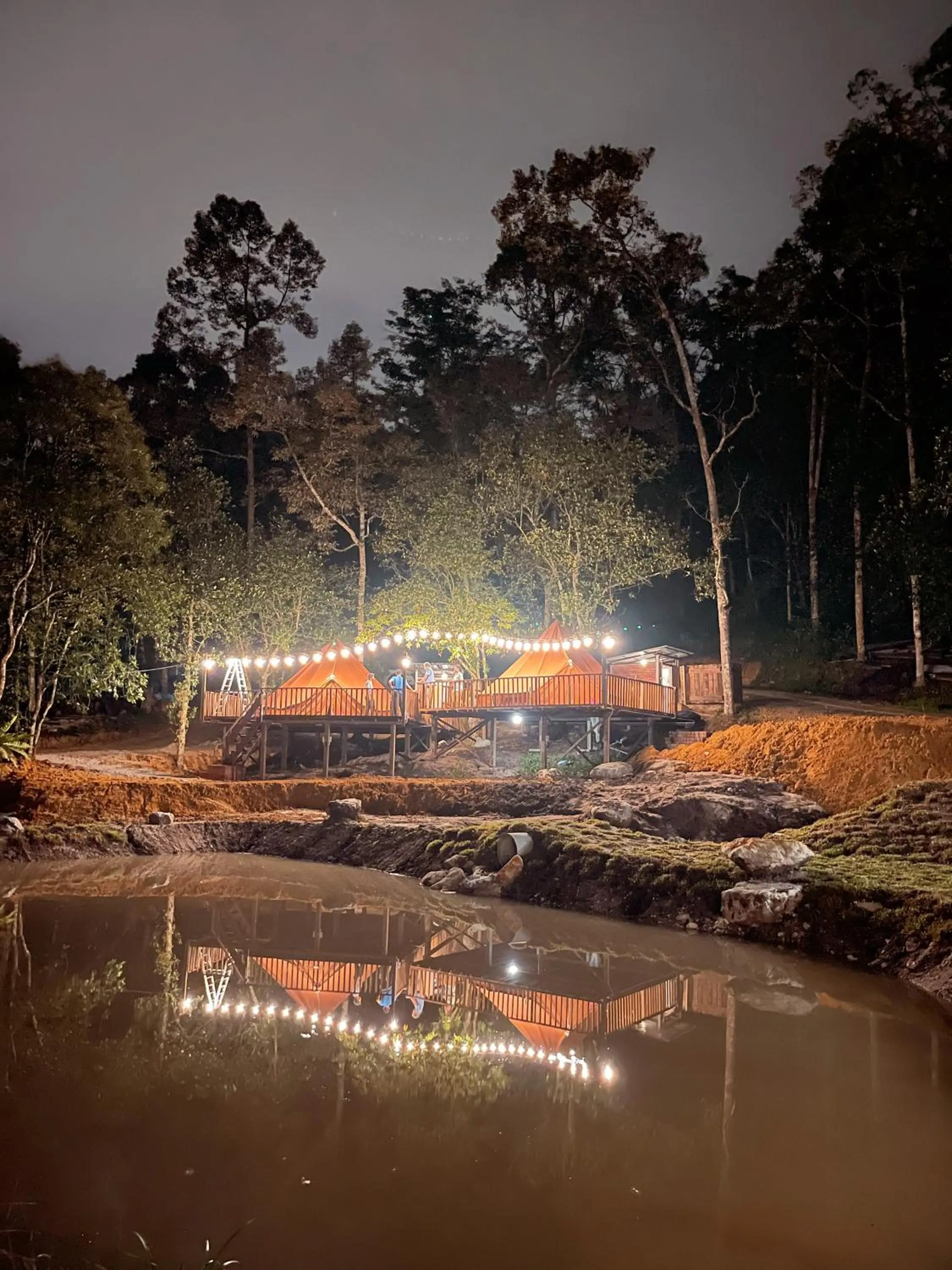 Natural landscape in Tingkat Valley