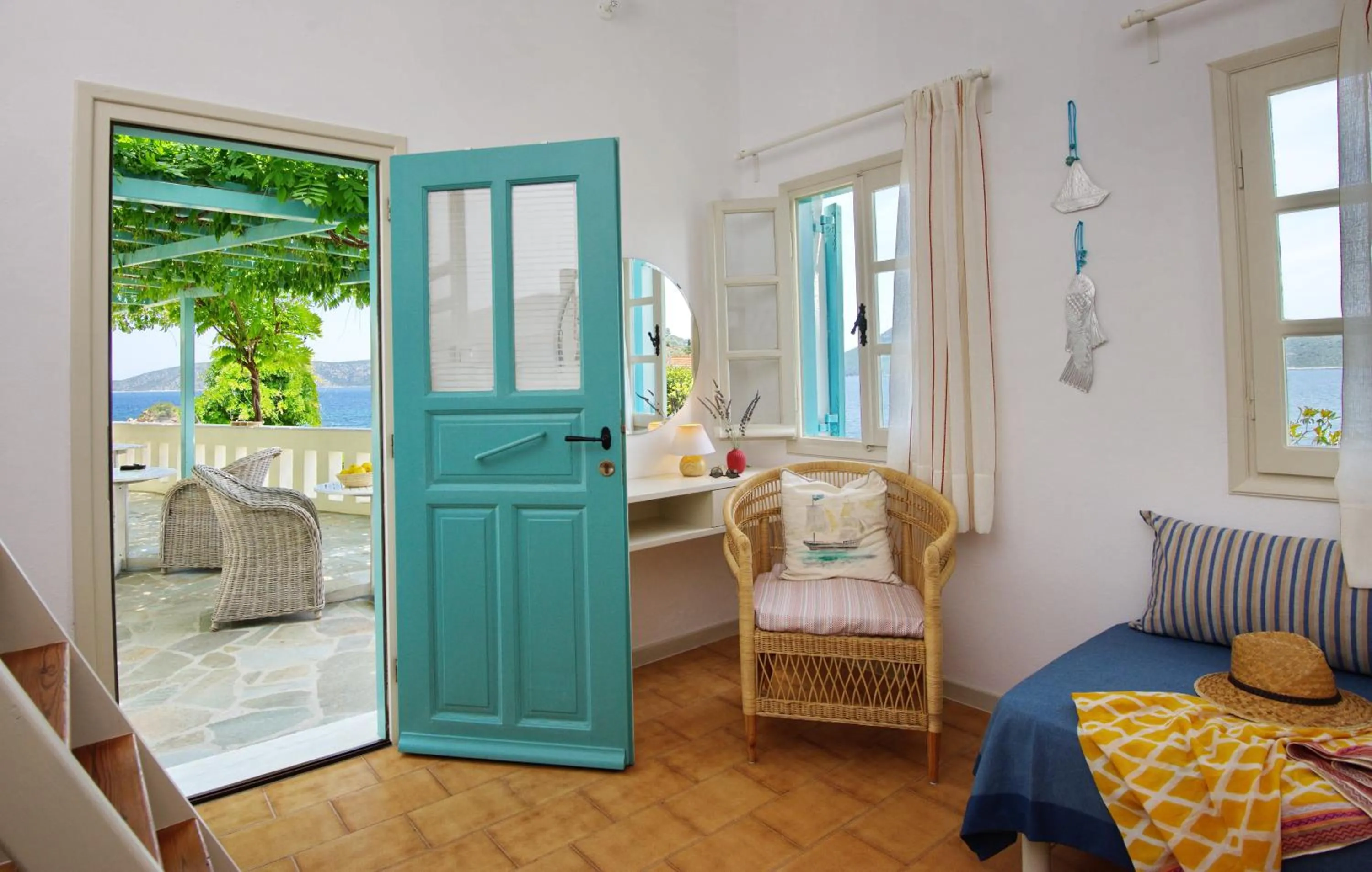 Photo of the whole room, Bed in Casa Kalypso