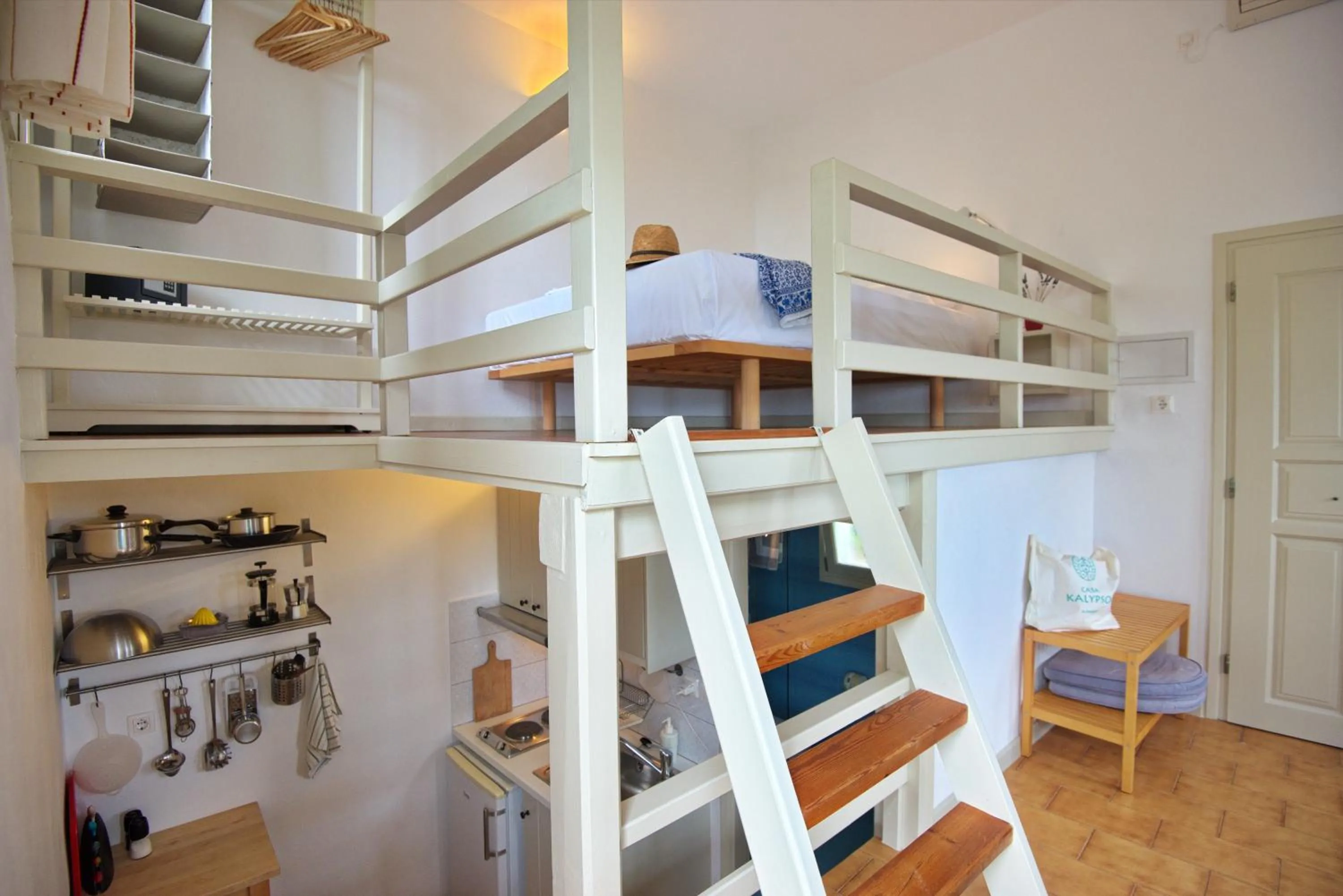 Bed in Casa Kalypso