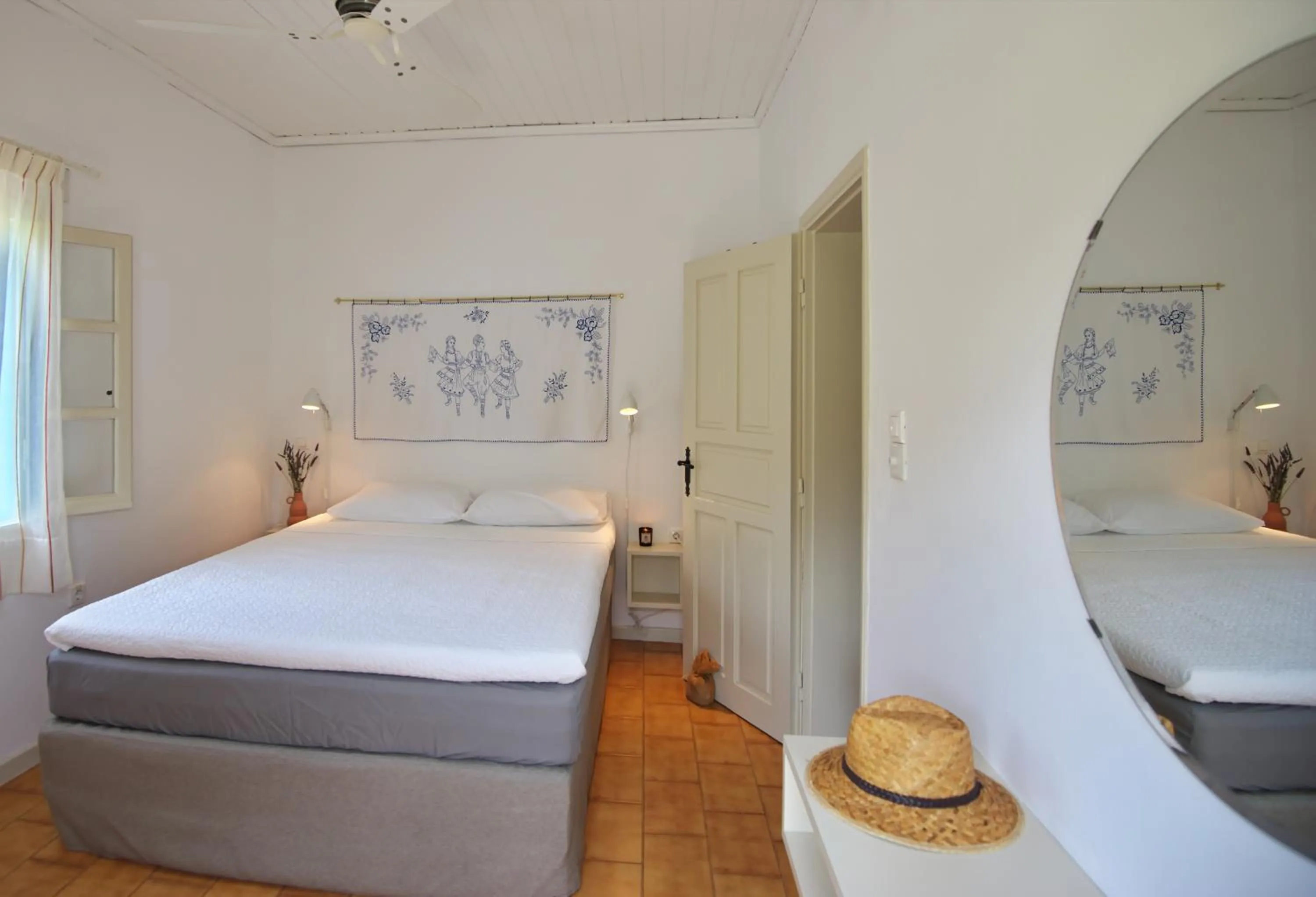 Bedroom, Bed in Casa Kalypso