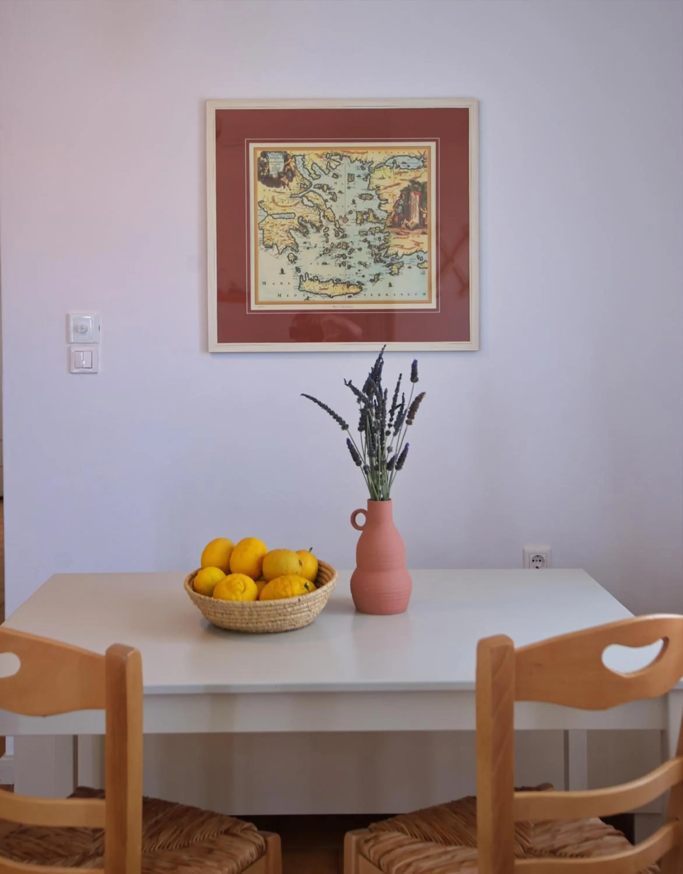 Dining area in Casa Kalypso