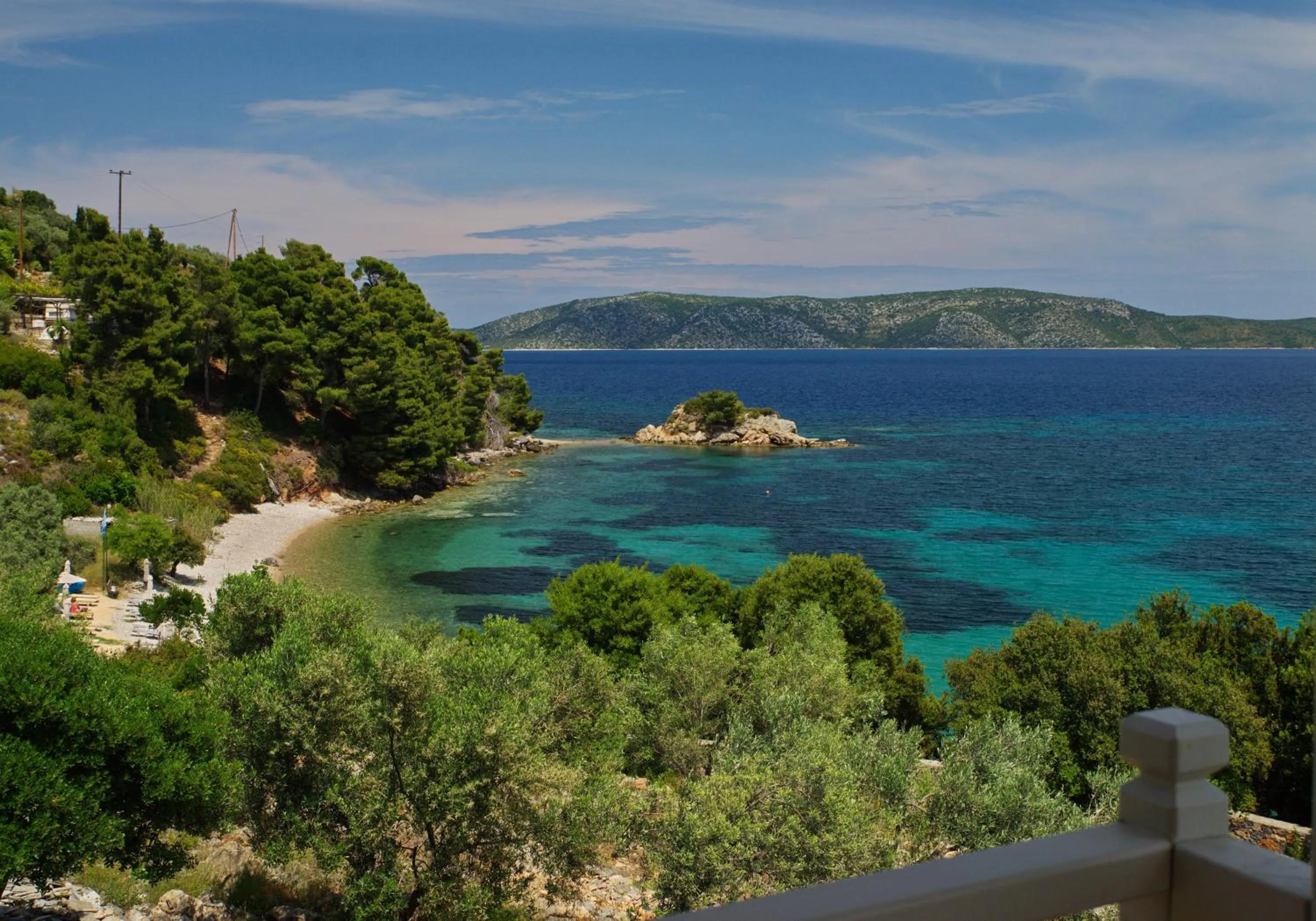 Natural landscape in Casa Kalypso