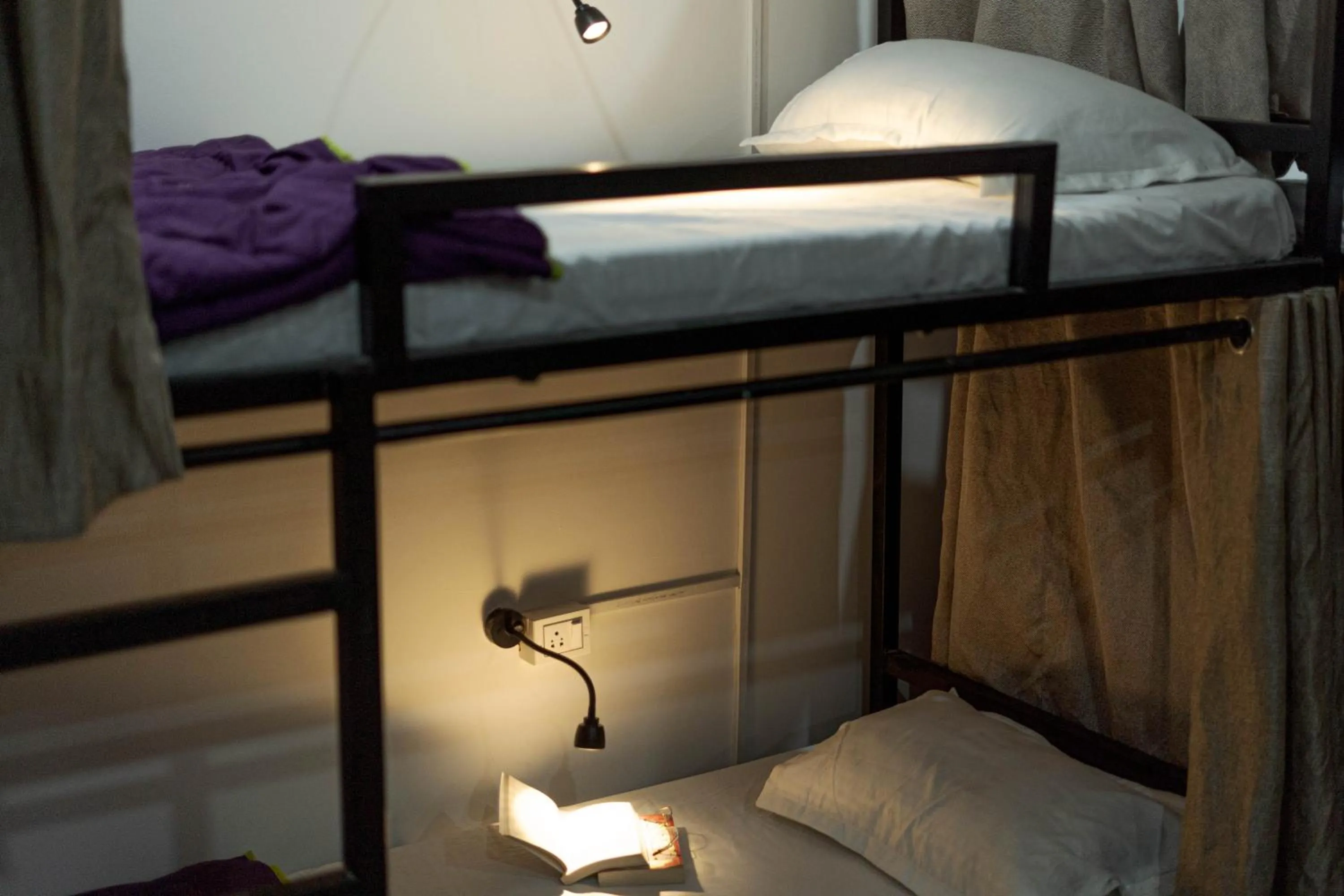 Bed in Spontrail Hostel