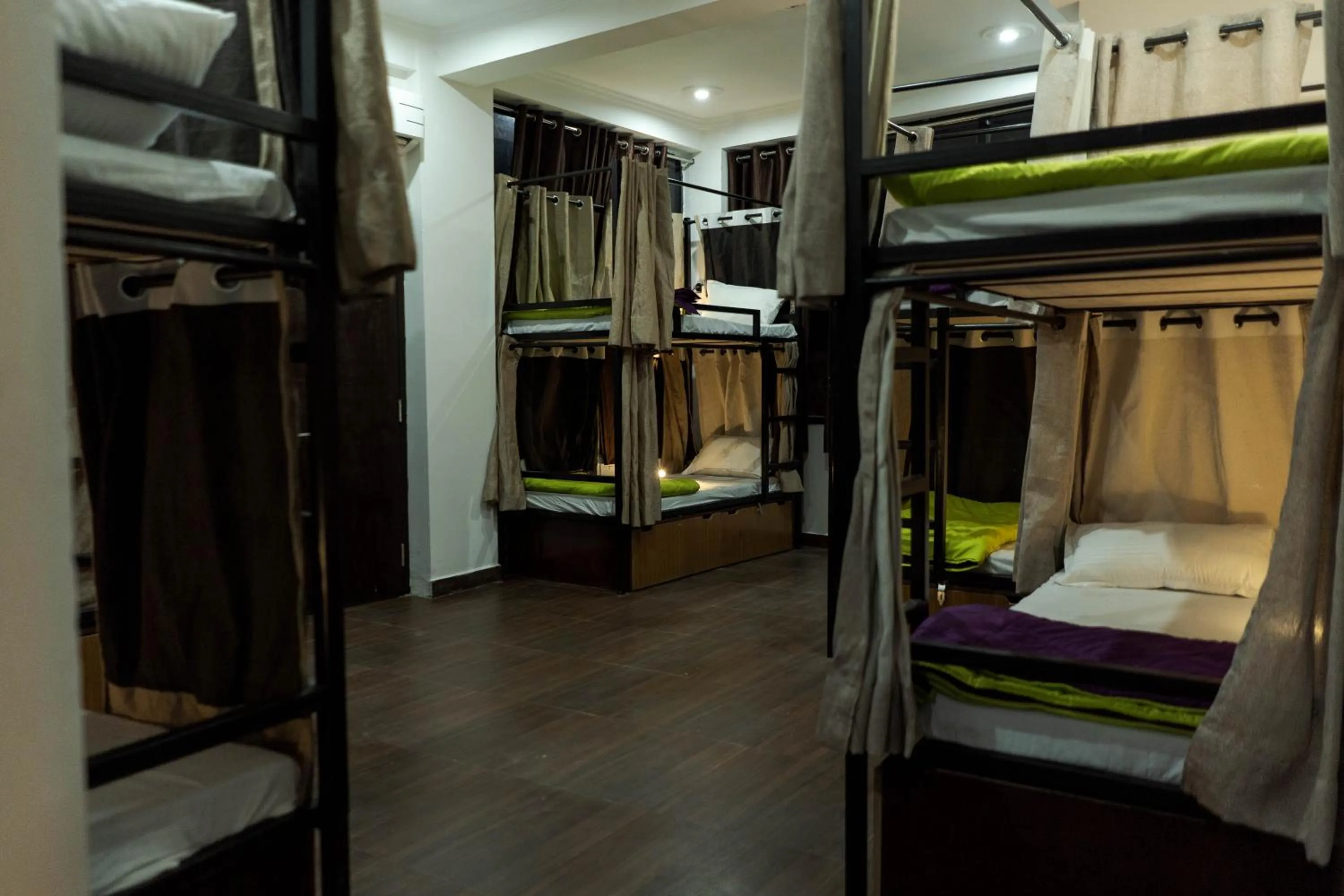 Bed in Spontrail Hostel