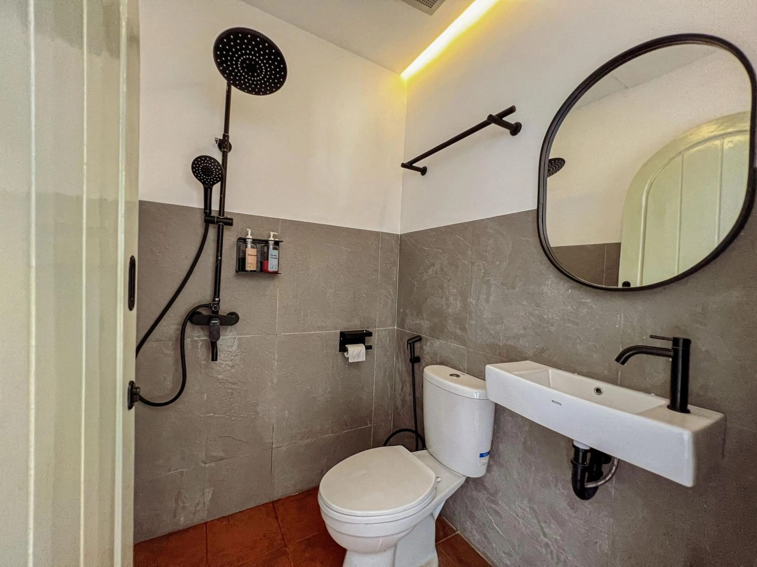 Shower in Renjana Beach House