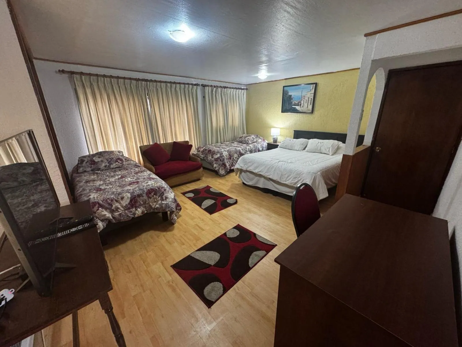 Bed in NEW HOTEL CRUZ DEL SUR