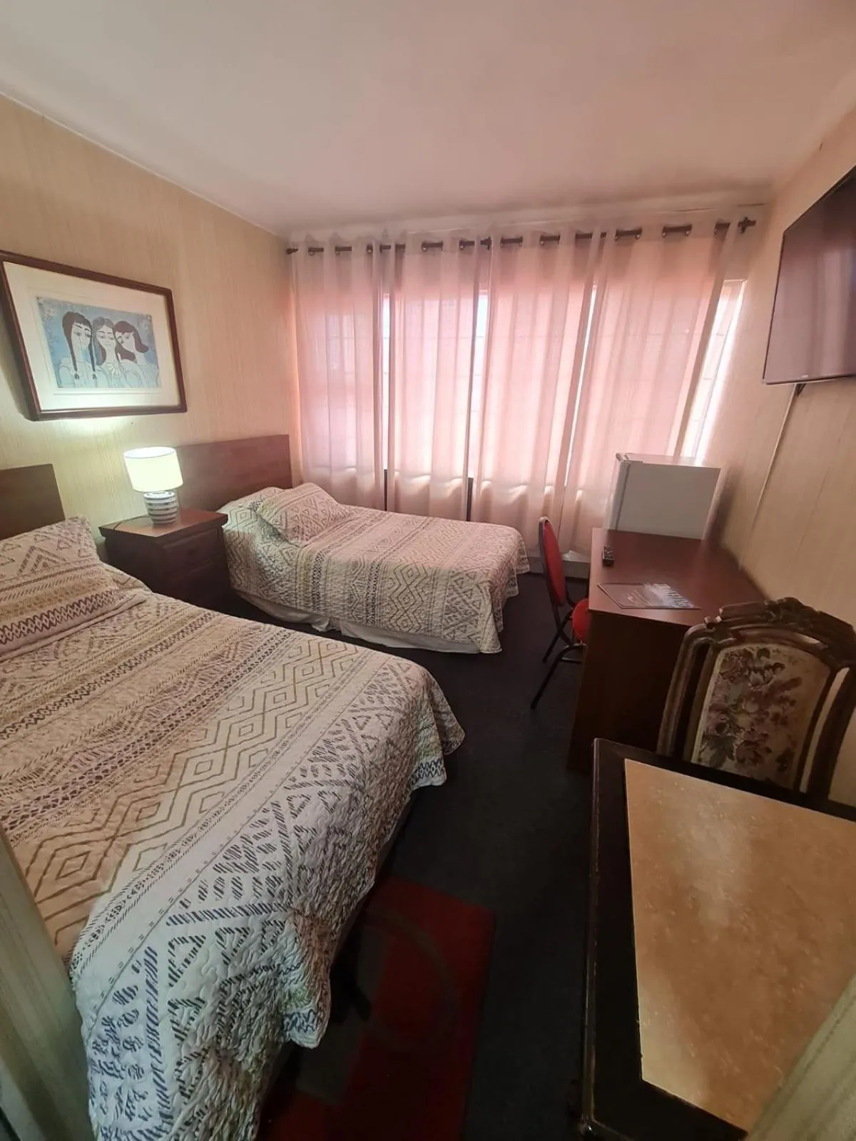 Photo of the whole room, Bed in NEW HOTEL CRUZ DEL SUR