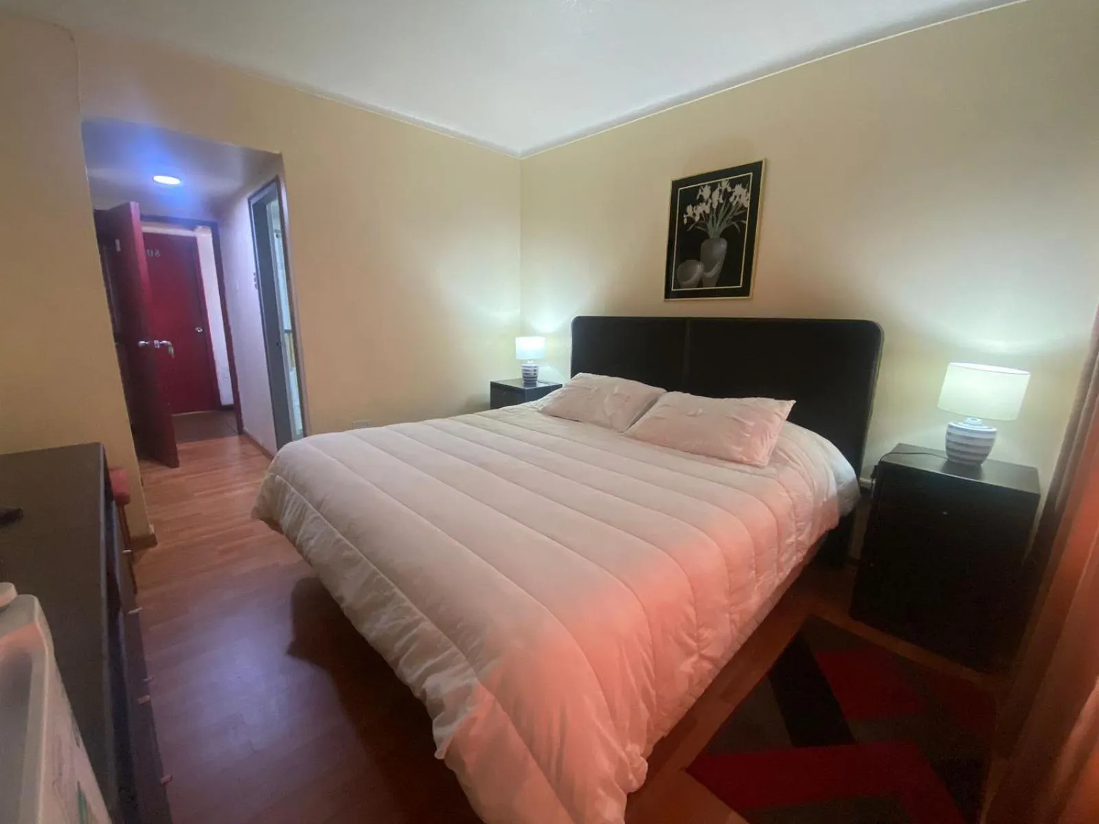 Bed in NEW HOTEL CRUZ DEL SUR