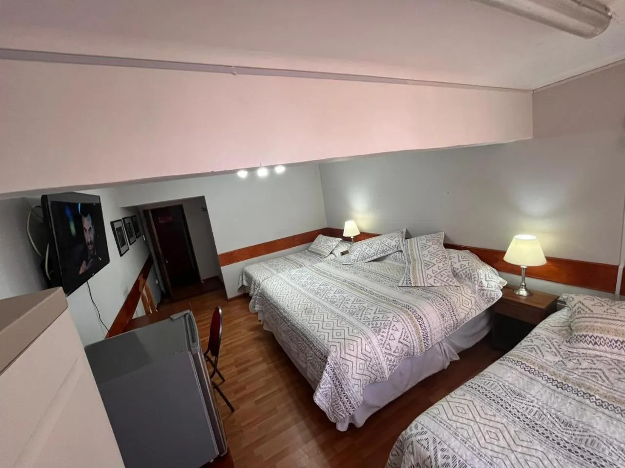 Bed in NEW HOTEL CRUZ DEL SUR
