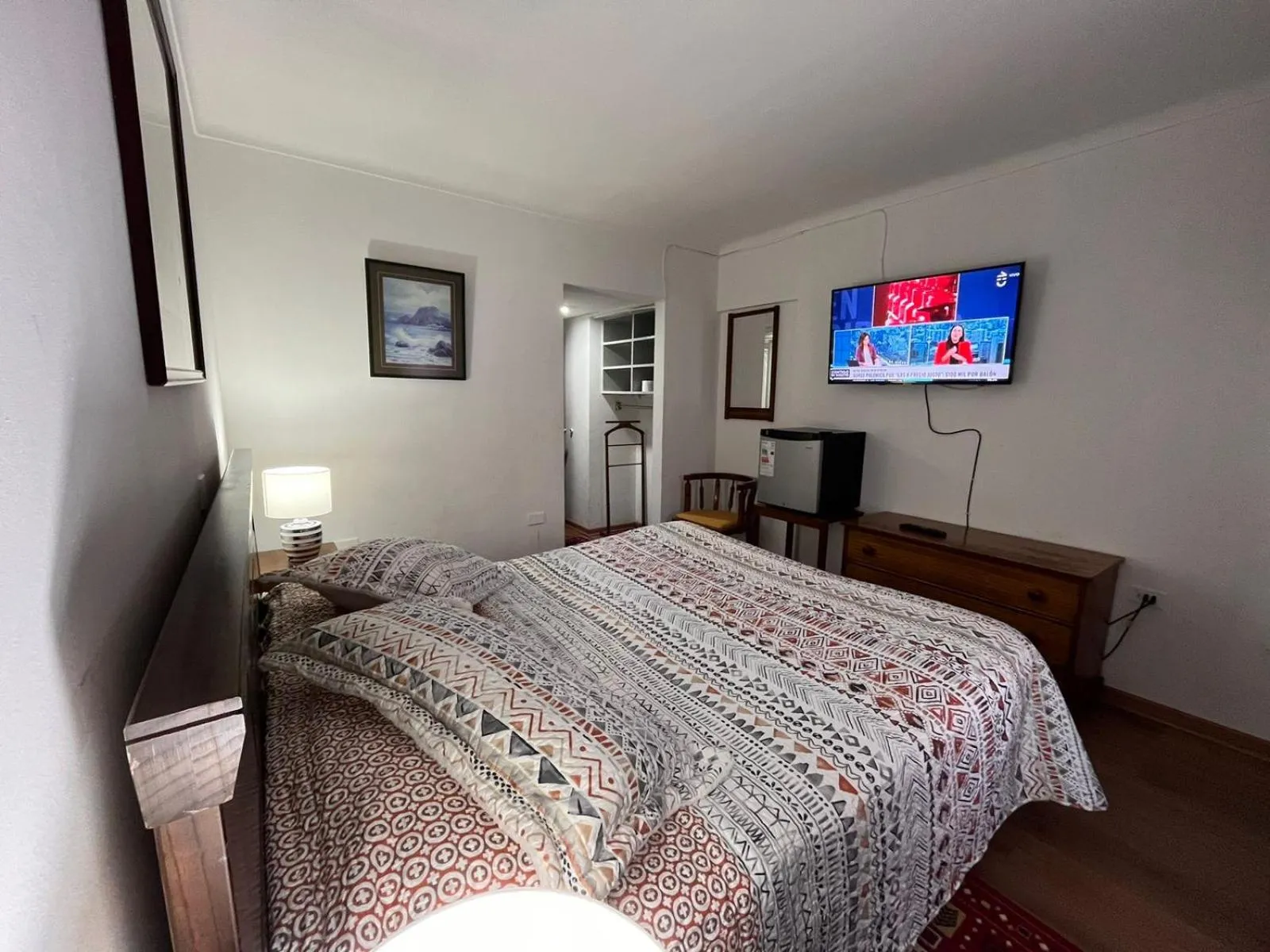 Bed in NEW HOTEL CRUZ DEL SUR