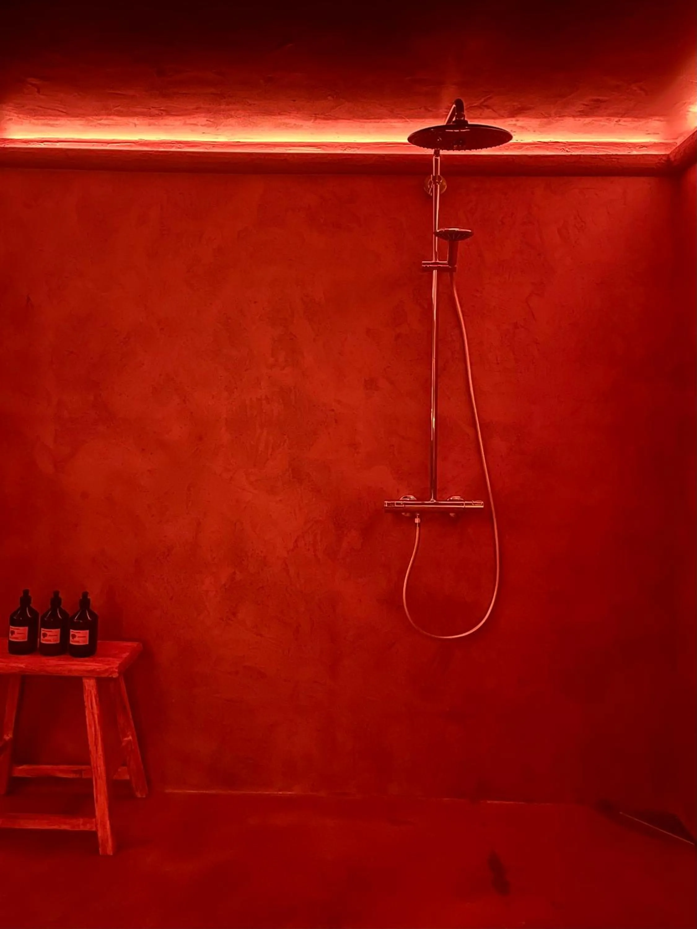 Shower in Hoeve La Cascina