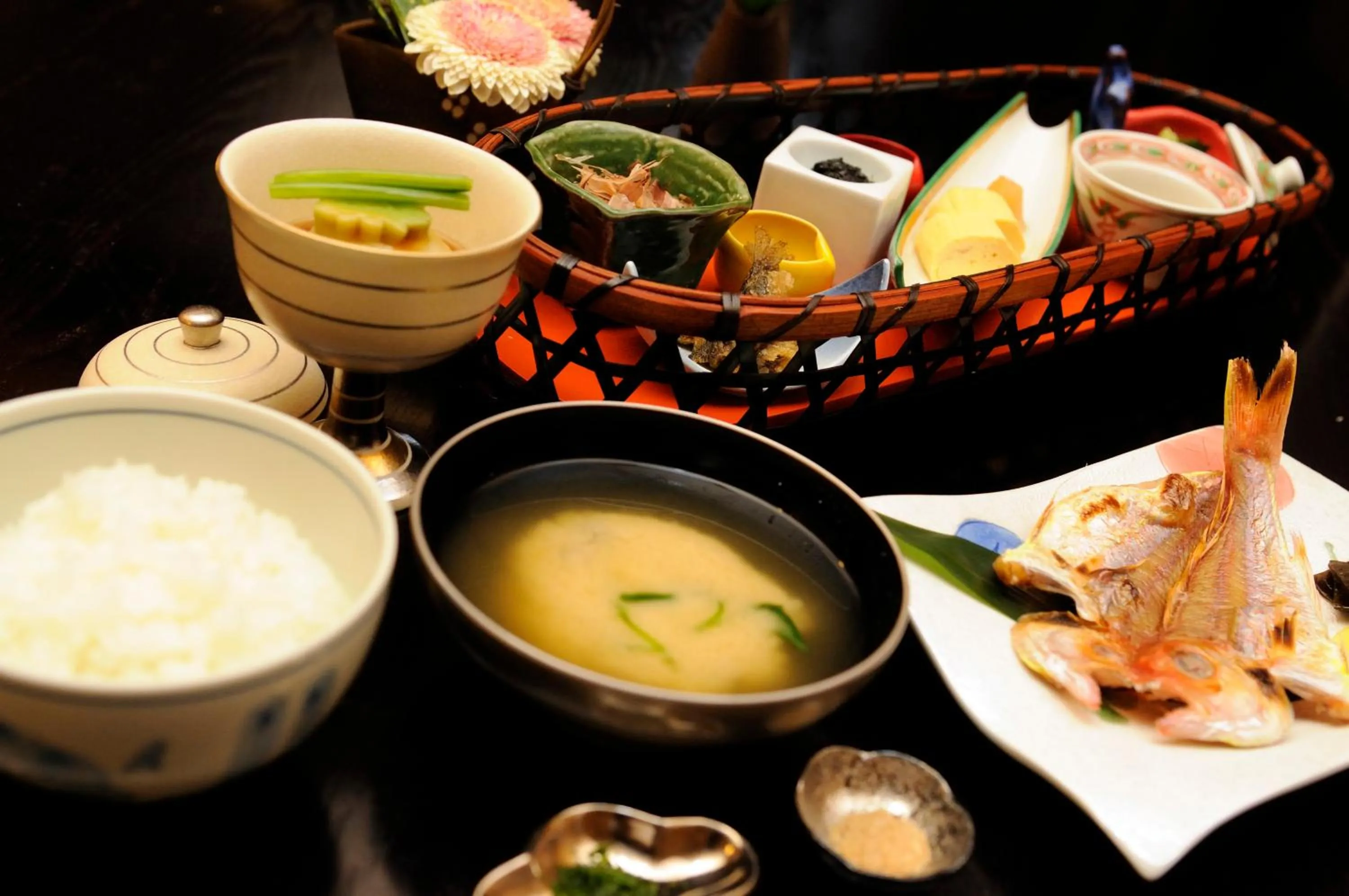 Food close-up in Hakone Kyuan