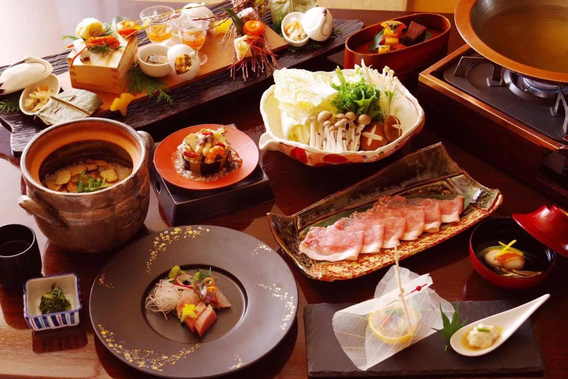 Food in Hakone Kyuan