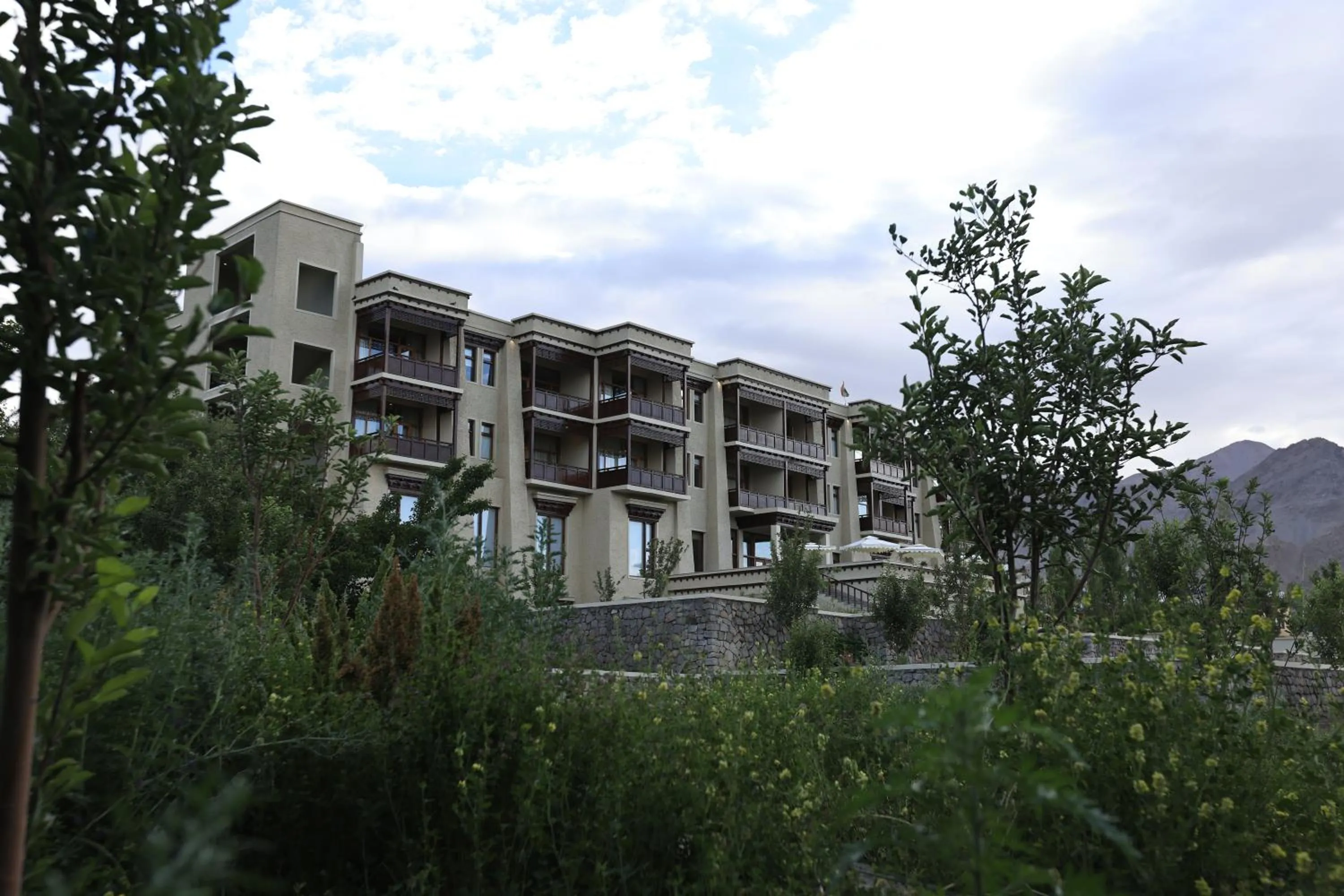Property building in Hotel Rewa Ladakh