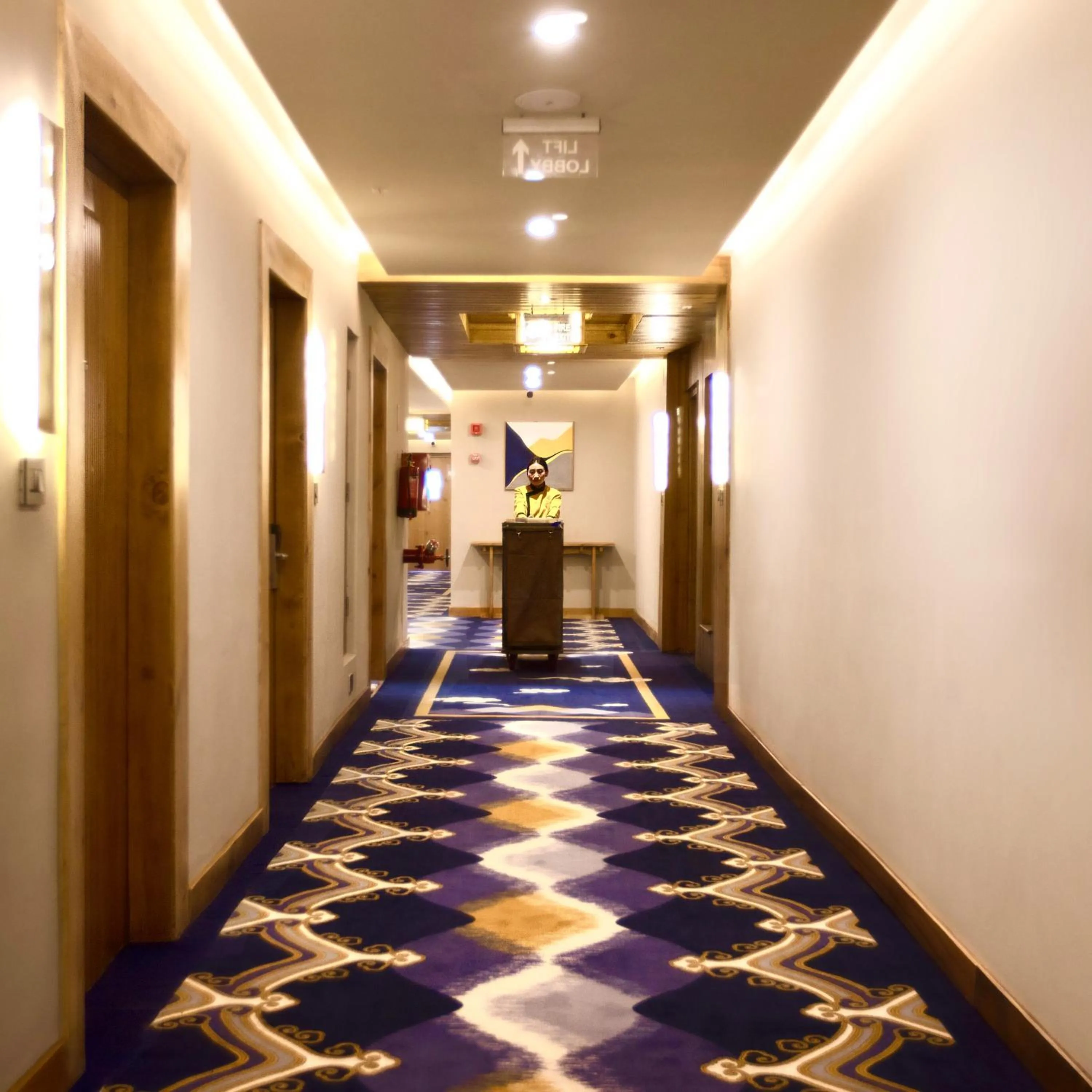 Floor plan in Hotel Rewa Ladakh