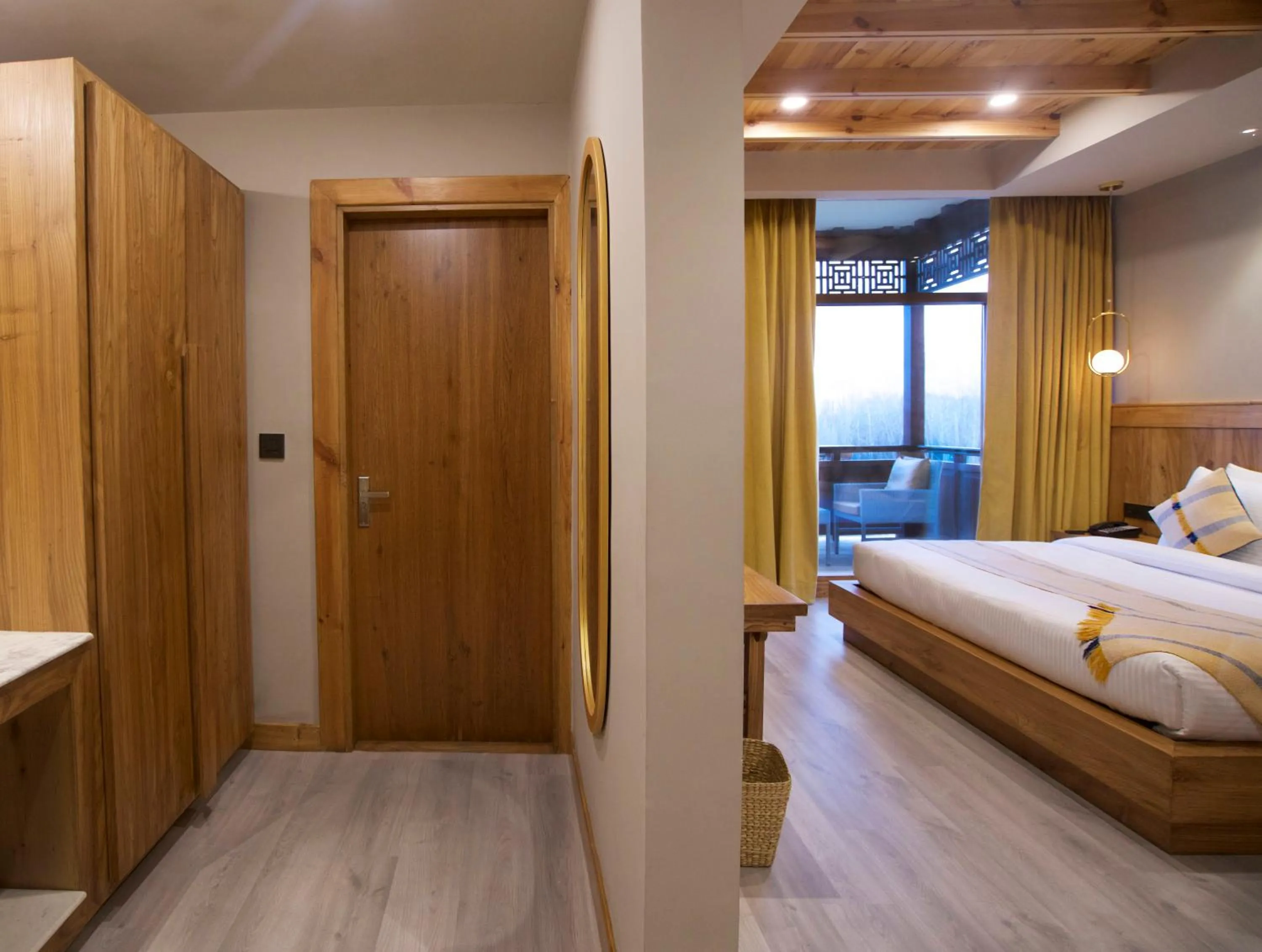 Bedroom, Bed in Hotel Rewa Ladakh