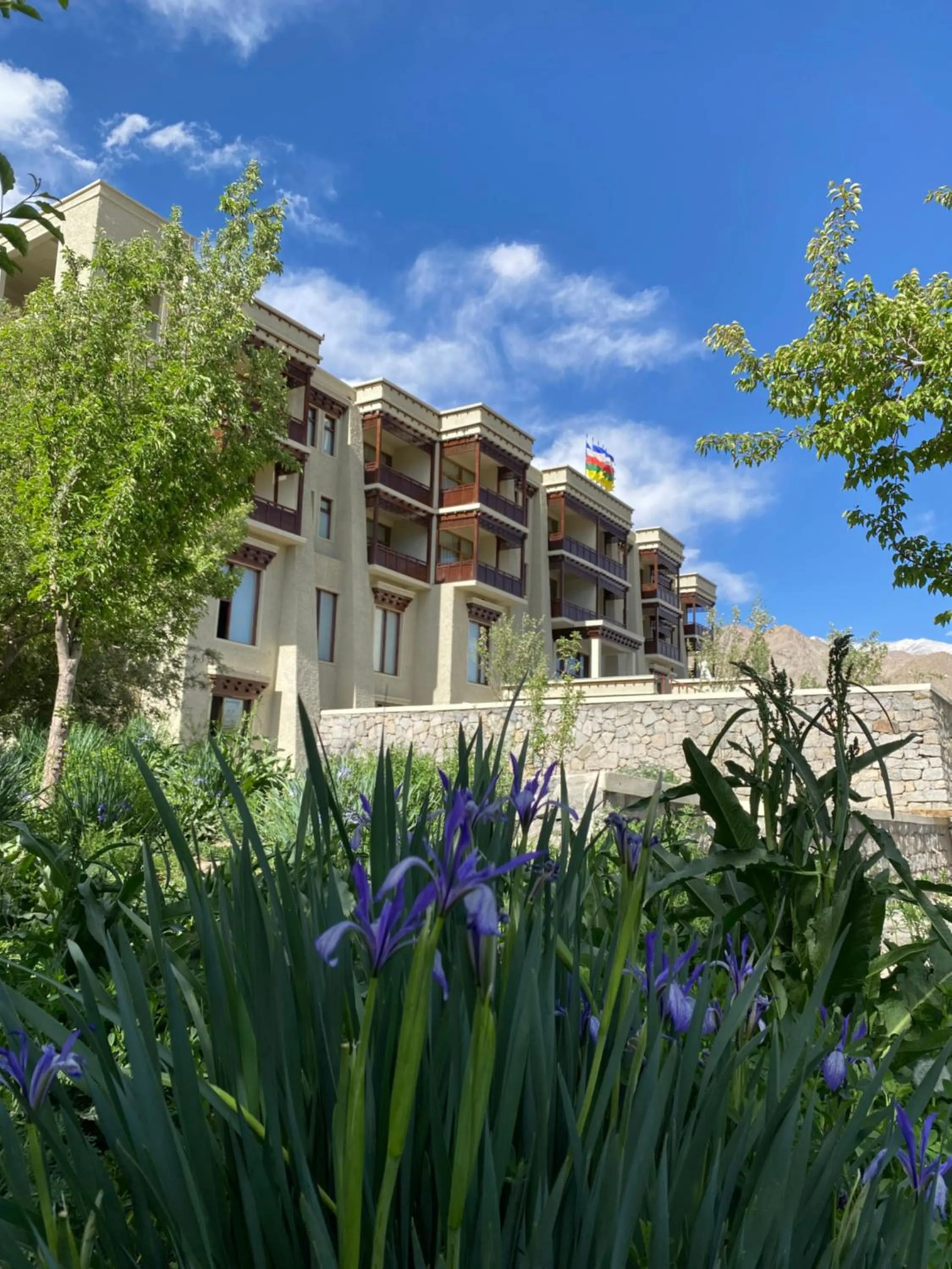 Property building in Hotel Rewa Ladakh