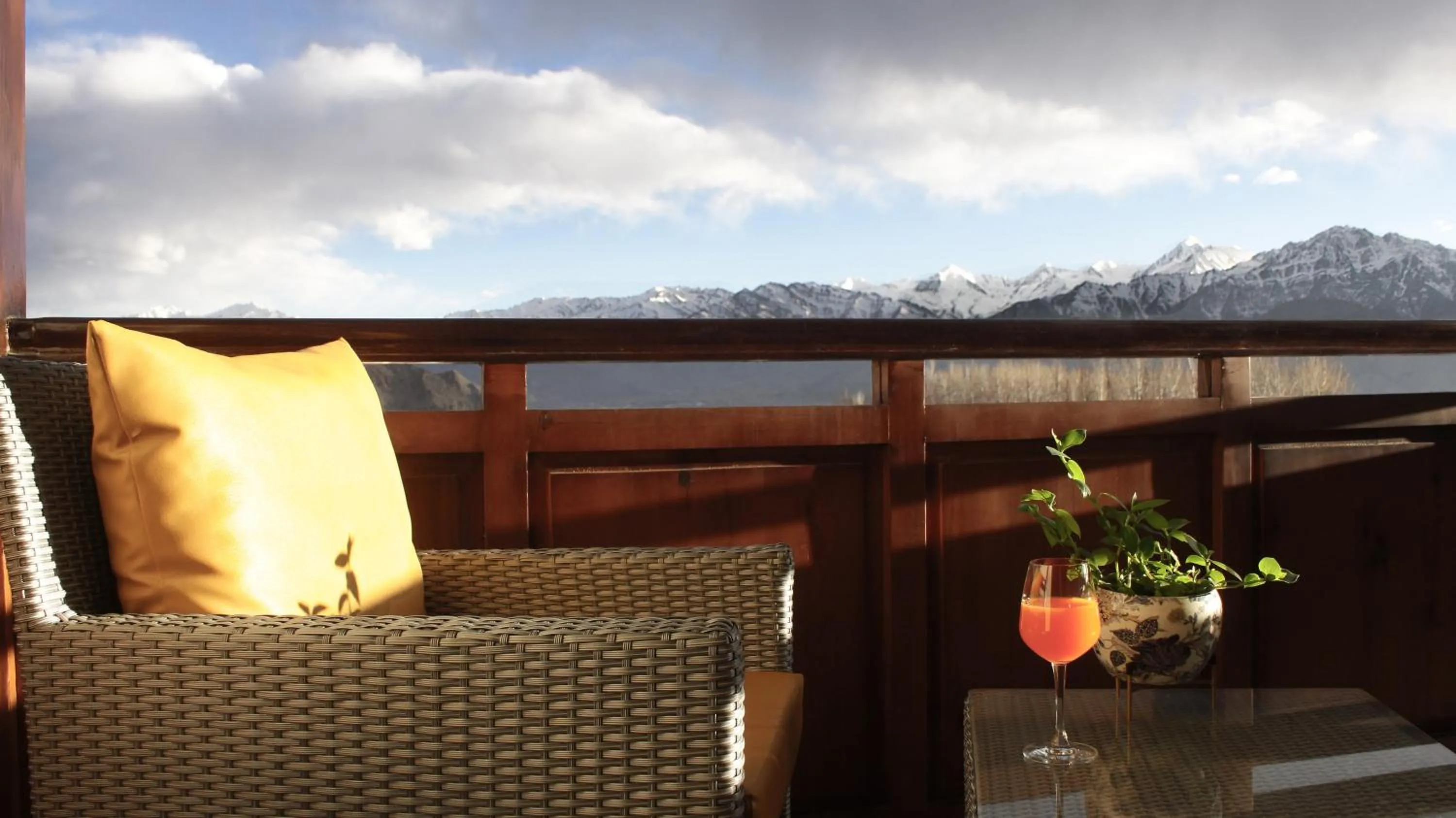 Natural landscape in Hotel Rewa Ladakh