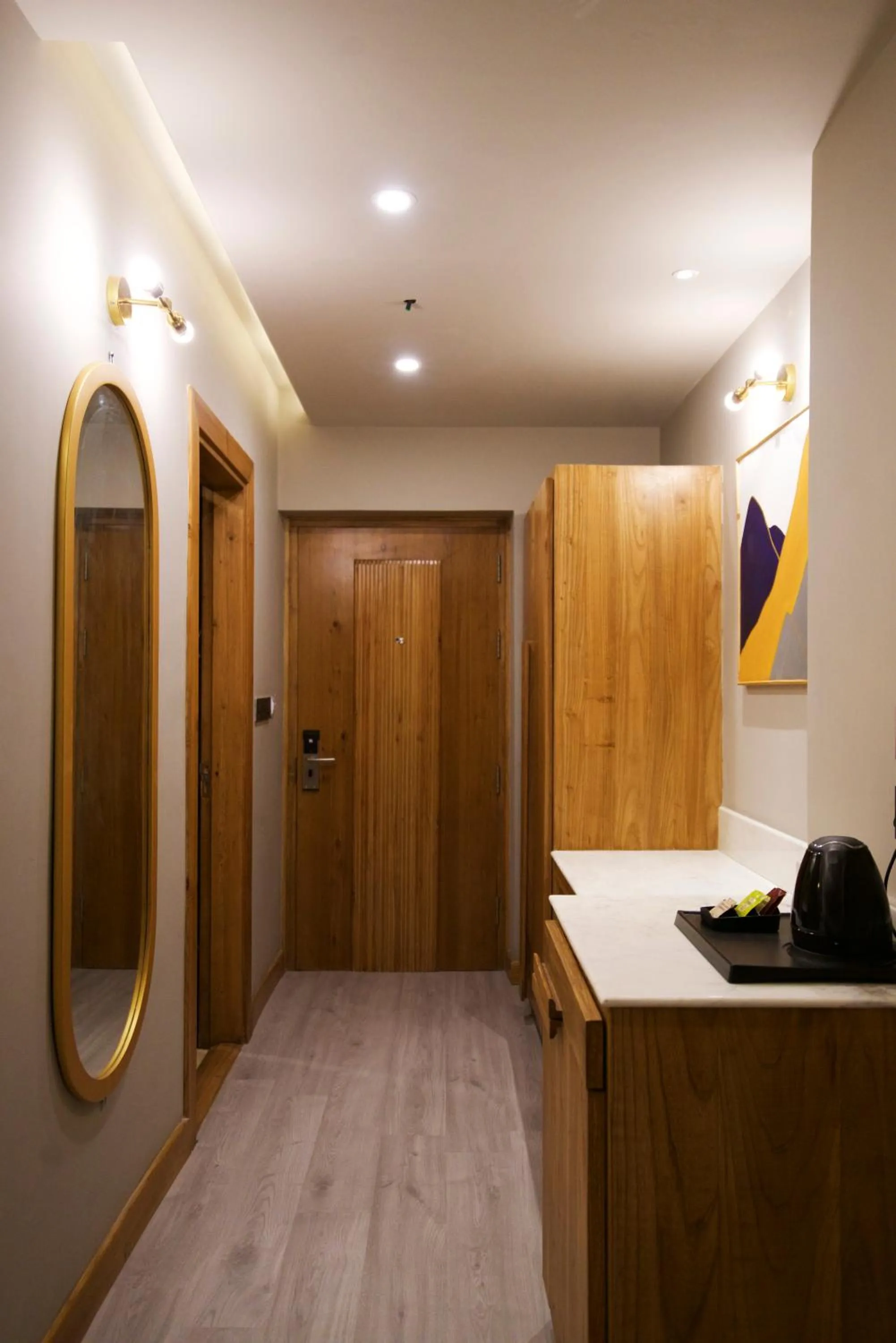 wardrobe in Hotel Rewa Ladakh