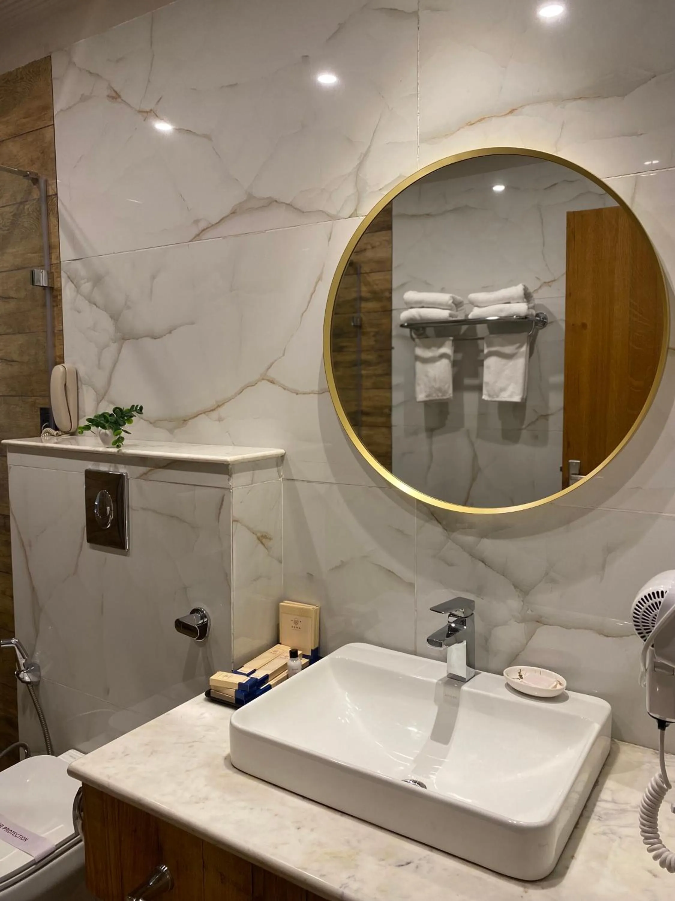 Bathroom in Hotel Rewa Ladakh