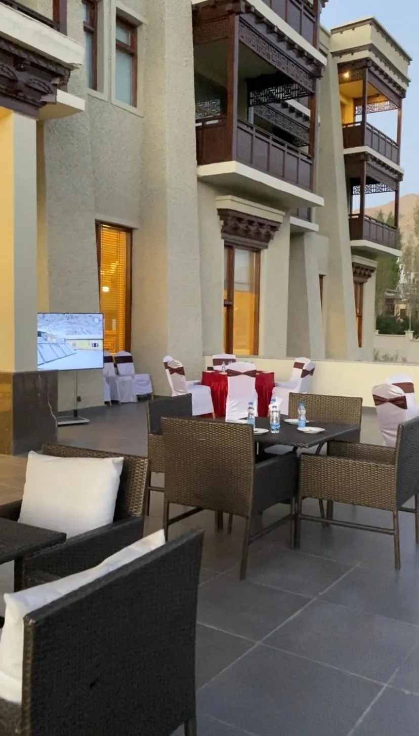 Balcony/Terrace in Hotel Rewa Ladakh